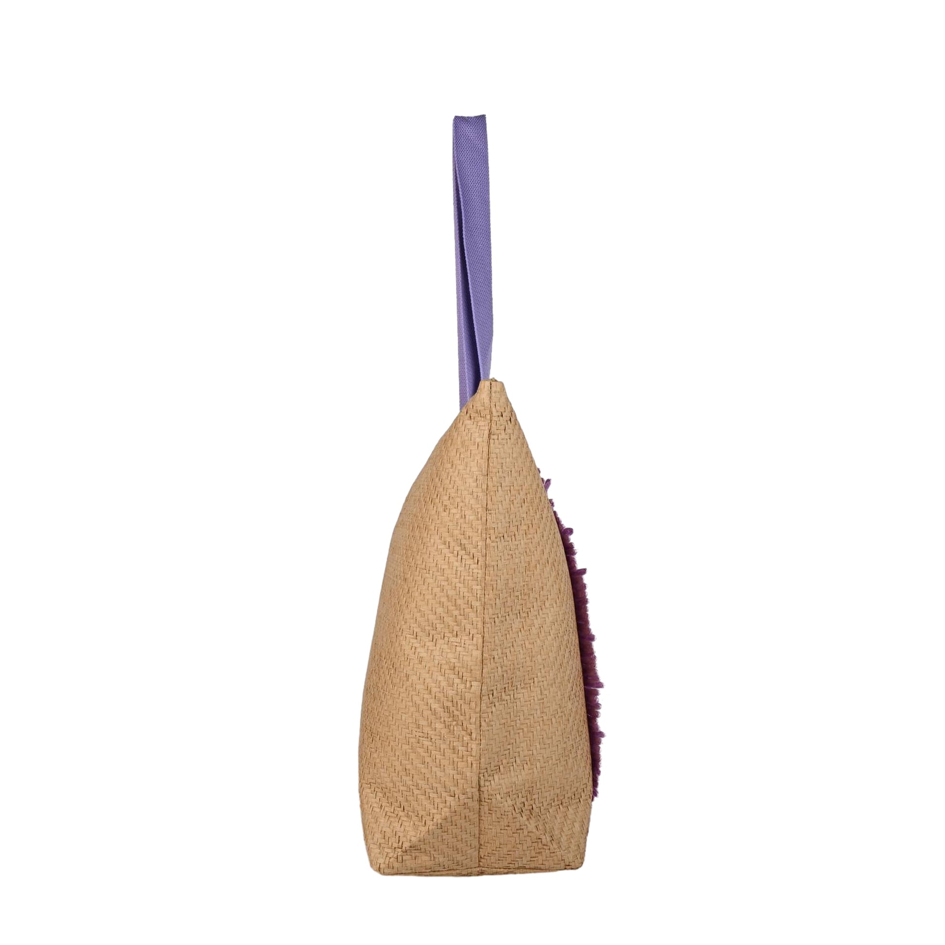 Ensac Square Paper Straw Beach Tote Bag | Eco-Friendly Handbag for Women
