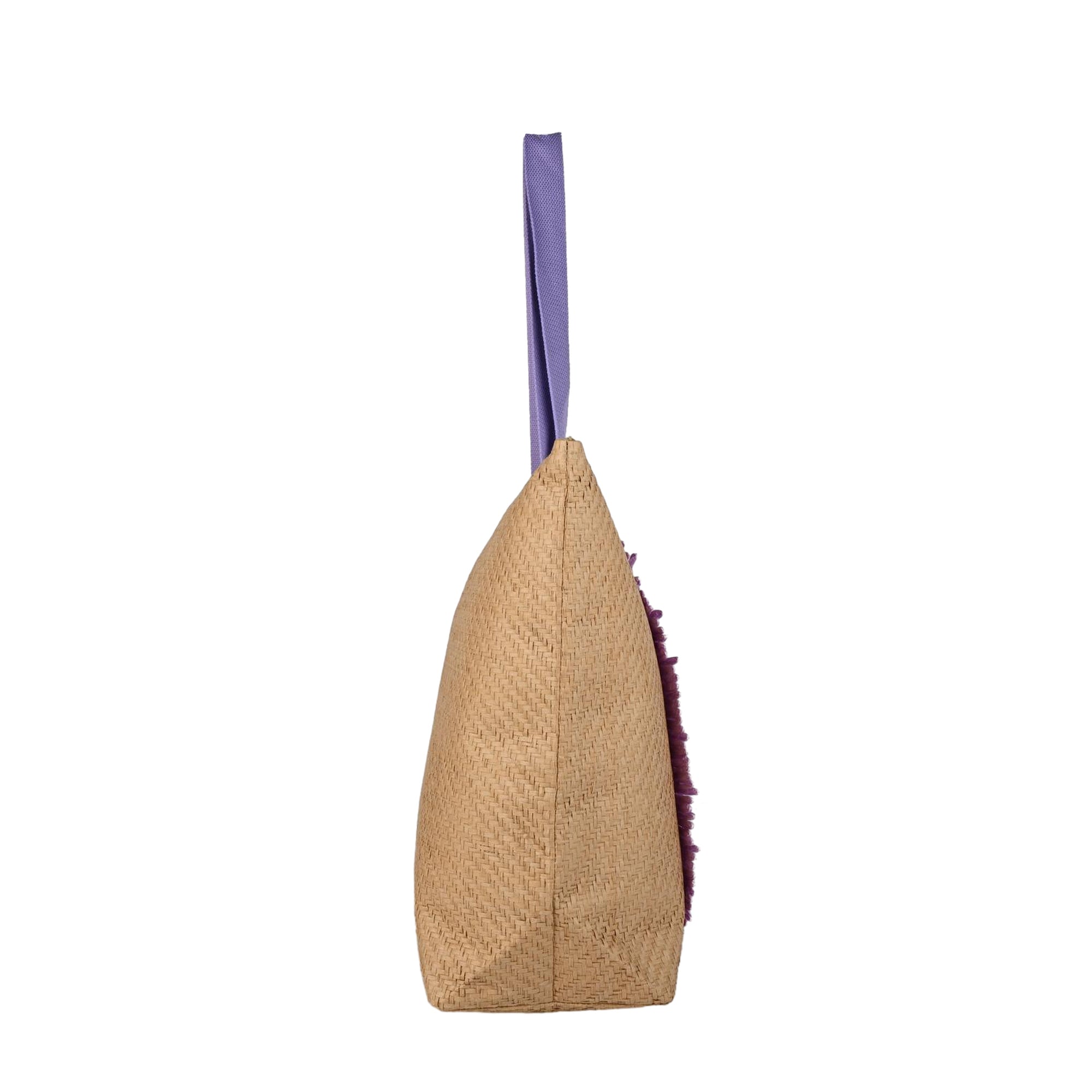 Ensac Square Paper Straw Beach Tote Bag | Eco-Friendly Handbag for Women
