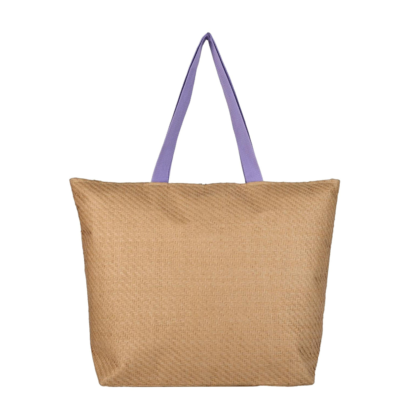 Ensac Square Paper Straw Beach Tote Bag | Eco-Friendly Handbag for Women