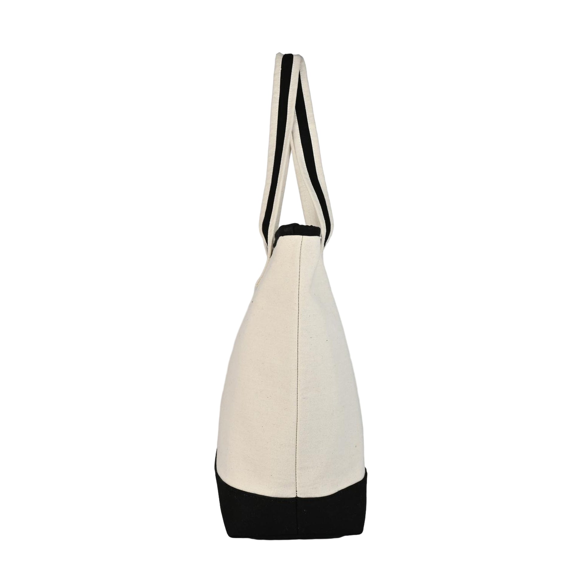 Black Star Canvas Tote Bag