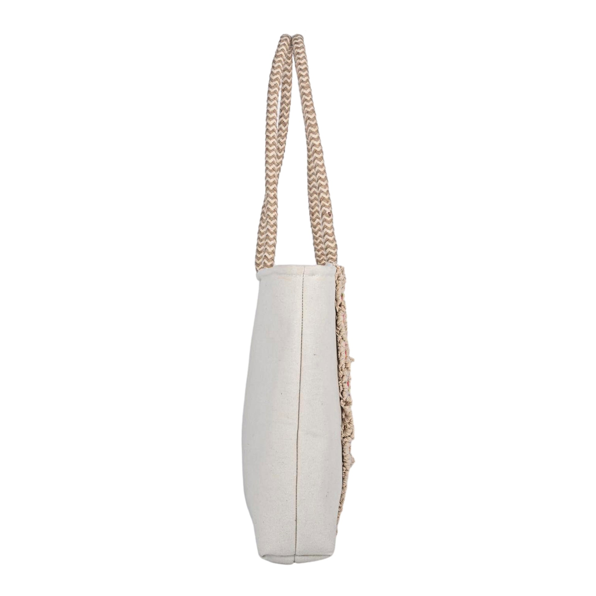 ENSAC Boho Tote Bag for Women & Girls | Stylish Spacious Shoulder Bag Daily Use