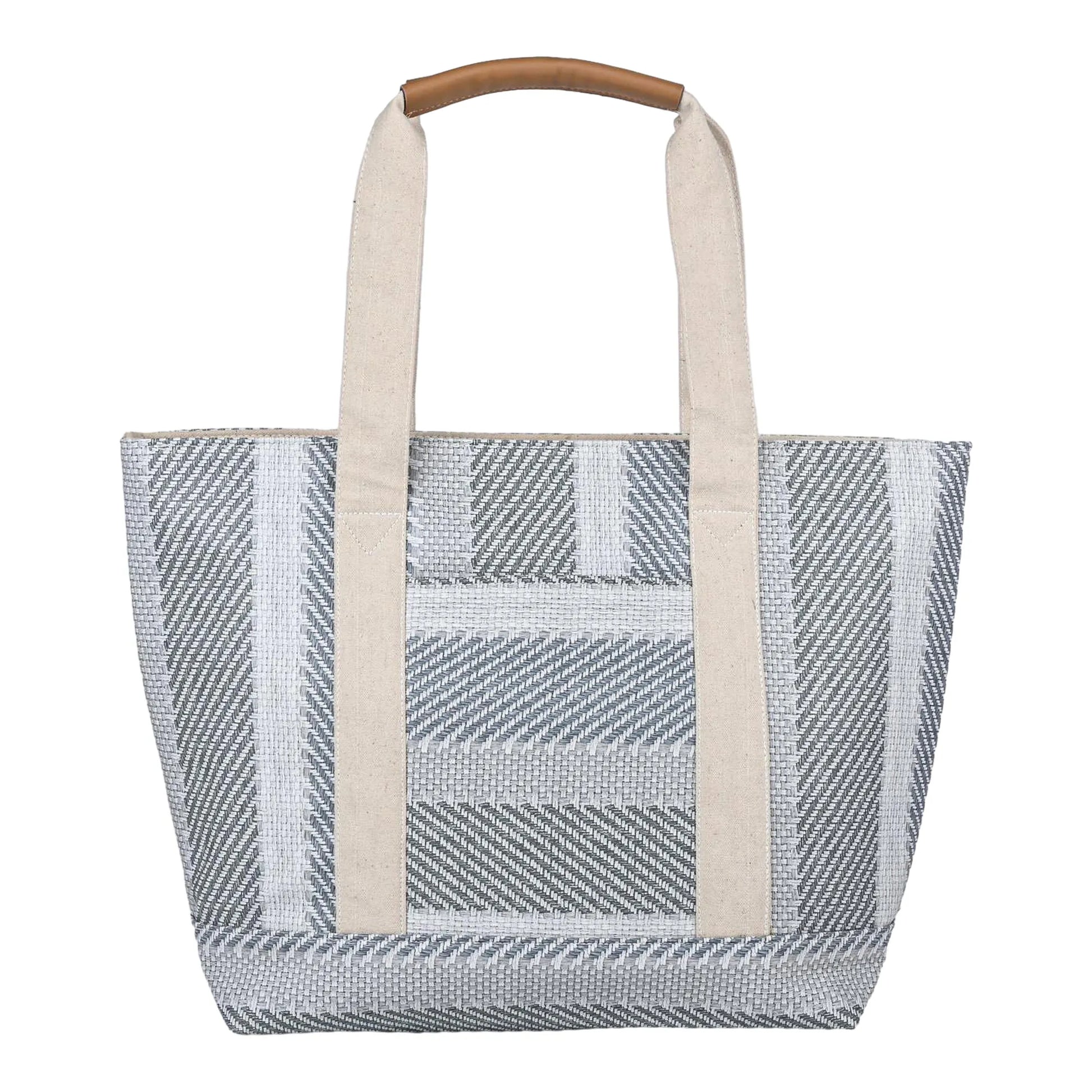 ENSAC Women’s Large Canvas Tote Handbag | Stylish Shoulder Bag with Multi-Pockets