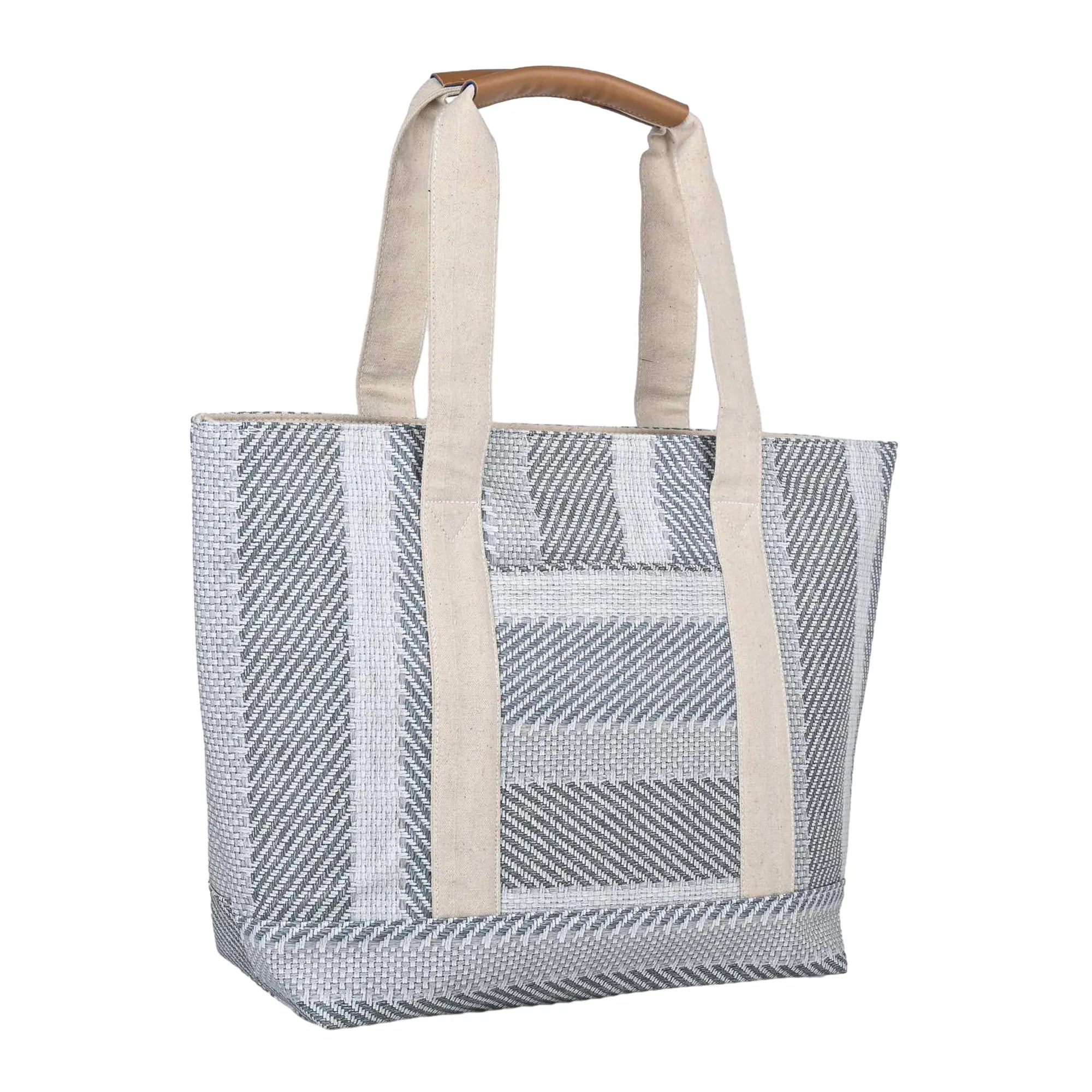 ENSAC Women’s Large Canvas Tote Handbag | Stylish Shoulder Bag with Multi-Pockets