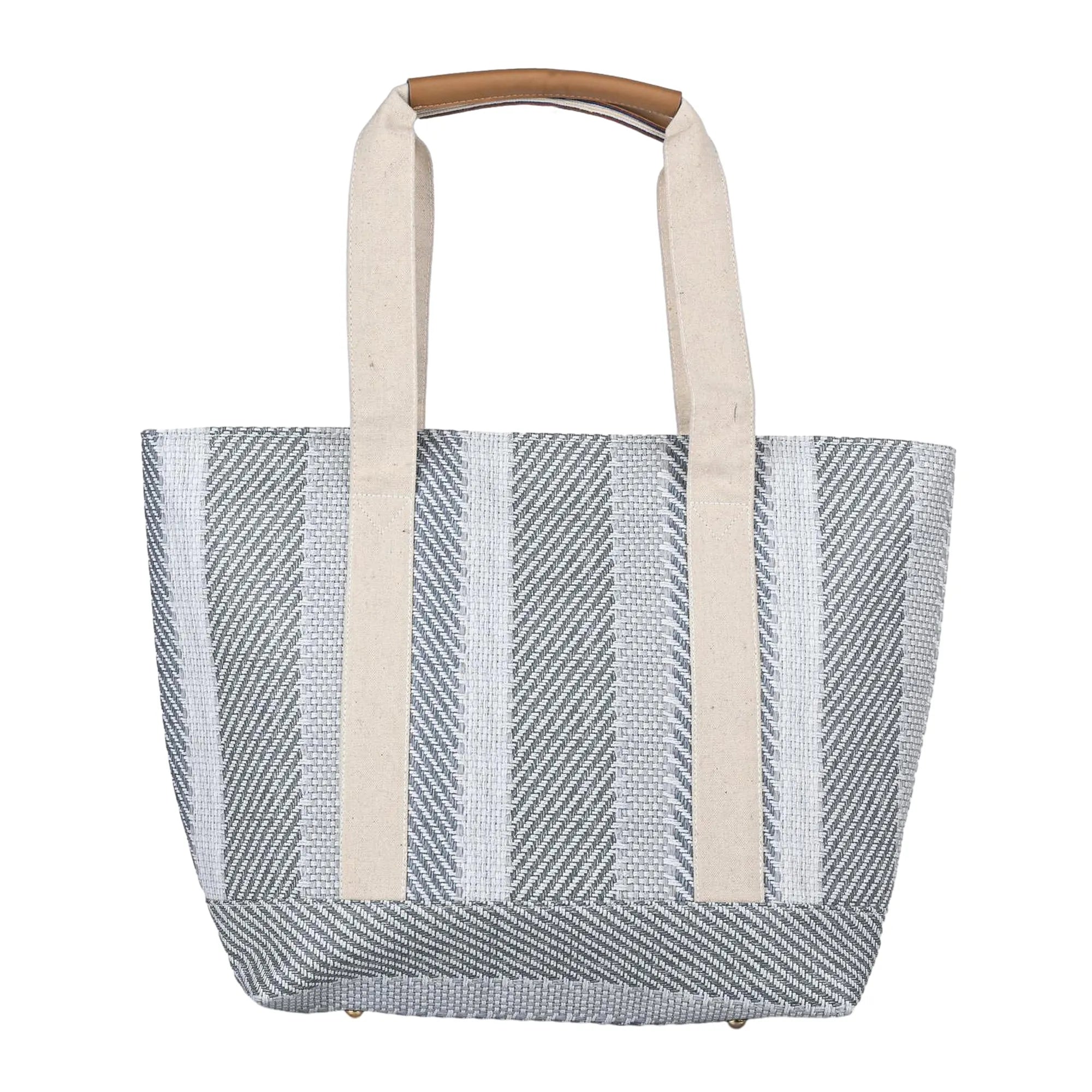 ENSAC Women’s Large Canvas Tote Handbag | Stylish Shoulder Bag with Multi-Pockets