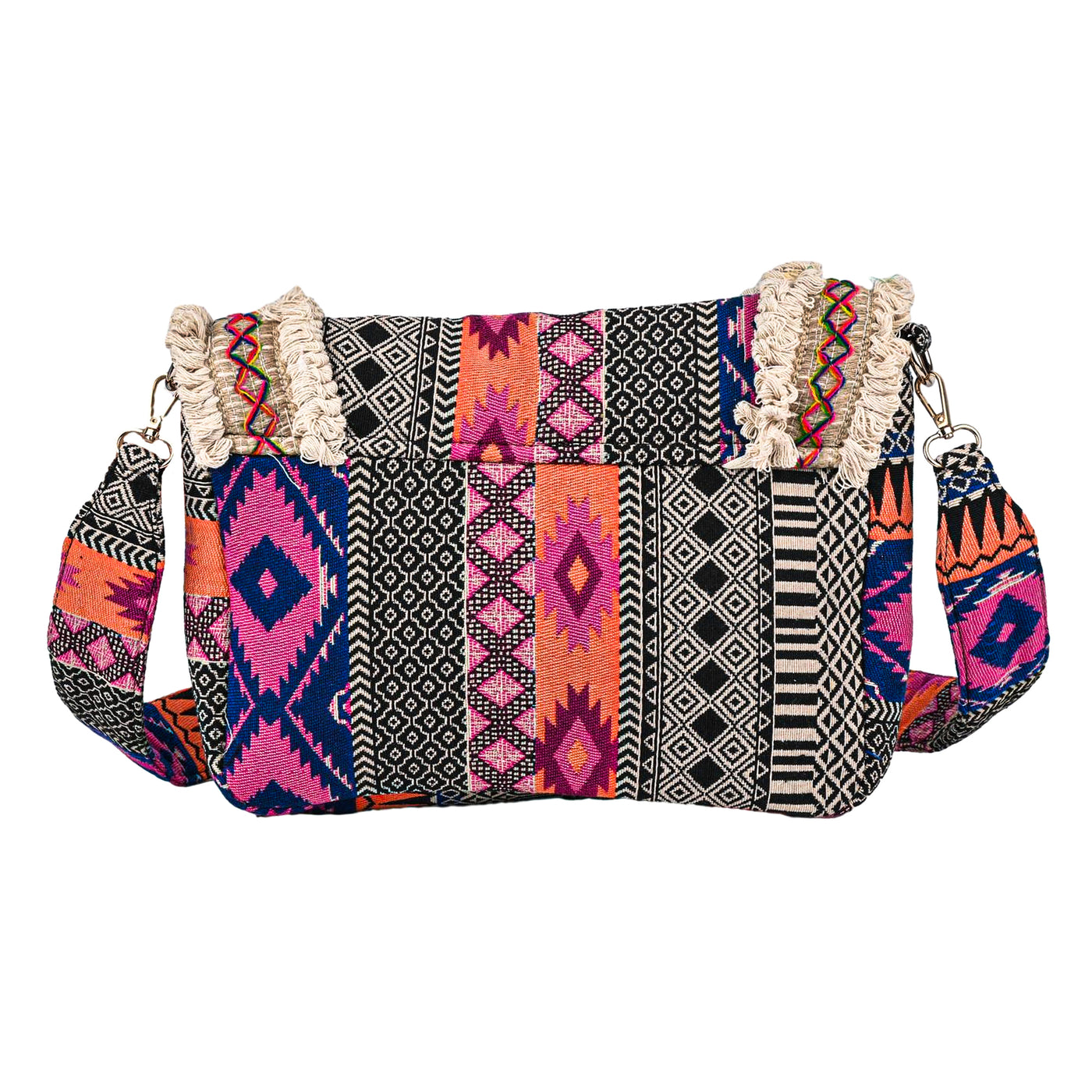 ENSAC Ethnic Sling Bag for Women | Designer Colourful Party Shoulder Bag for Girls