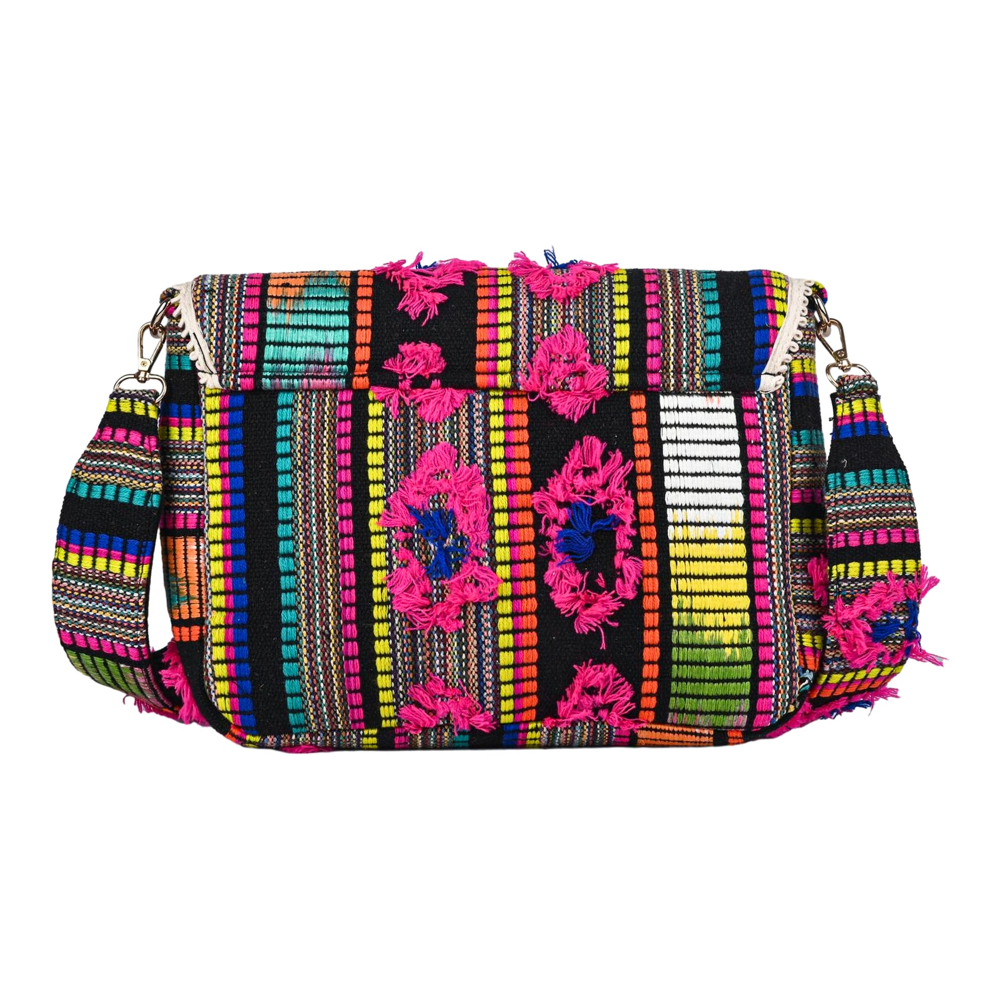 ENSAC Ethnic Sling Bag for Women | Designer Colourful Party Shoulder Bag for Girls