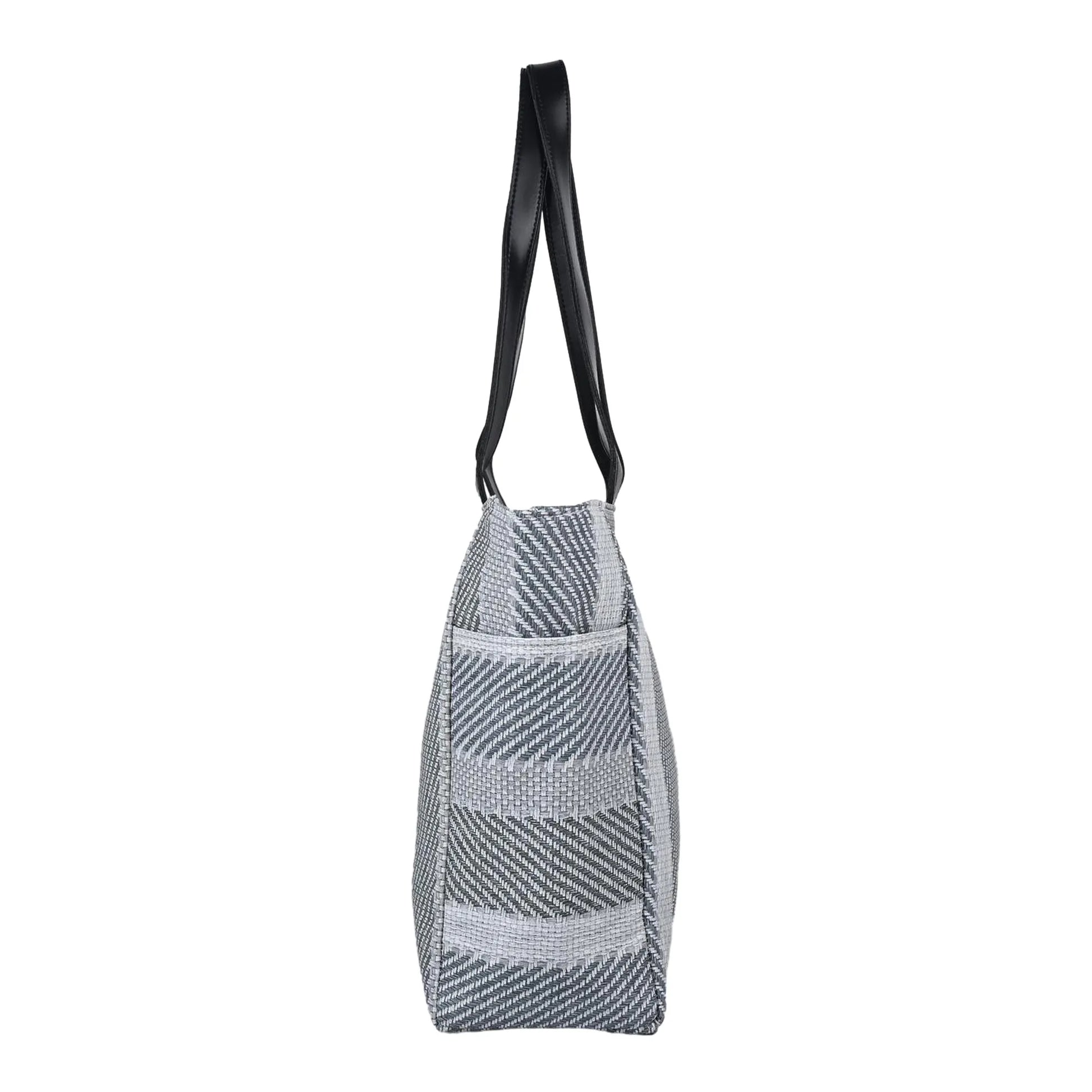 ENSAC Women’s Large Canvas Tote Handbag | Stylish Shoulder Bag with Multi-Pockets