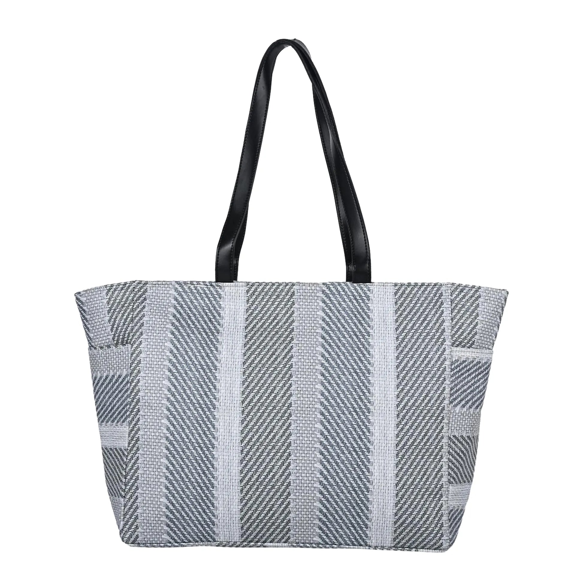 ENSAC Women’s Large Canvas Tote Handbag | Stylish Shoulder Bag with Multi-Pockets