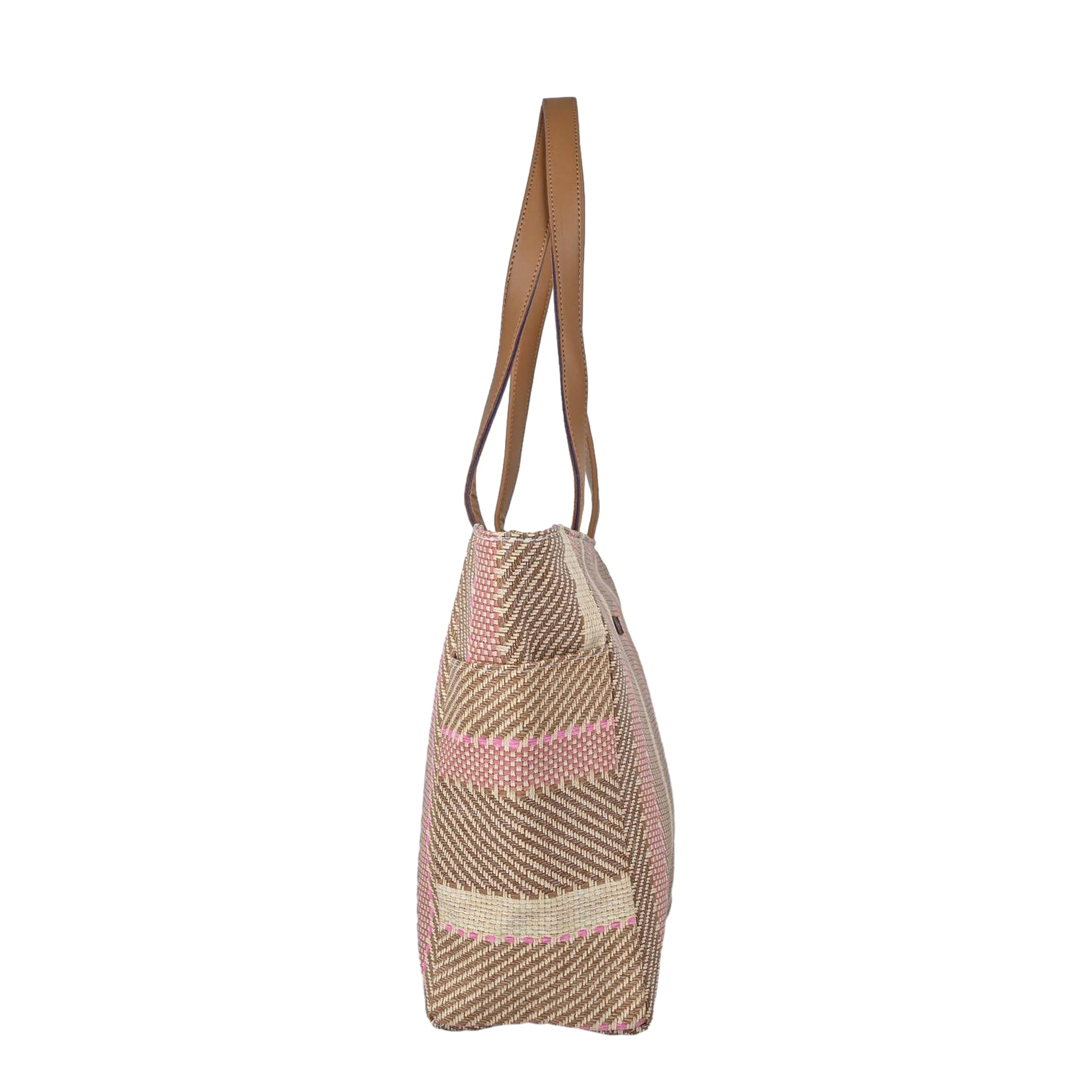 ENSAC Women’s Large Canvas Tote Handbag | Stylish Shoulder Bag with Multi-Pockets