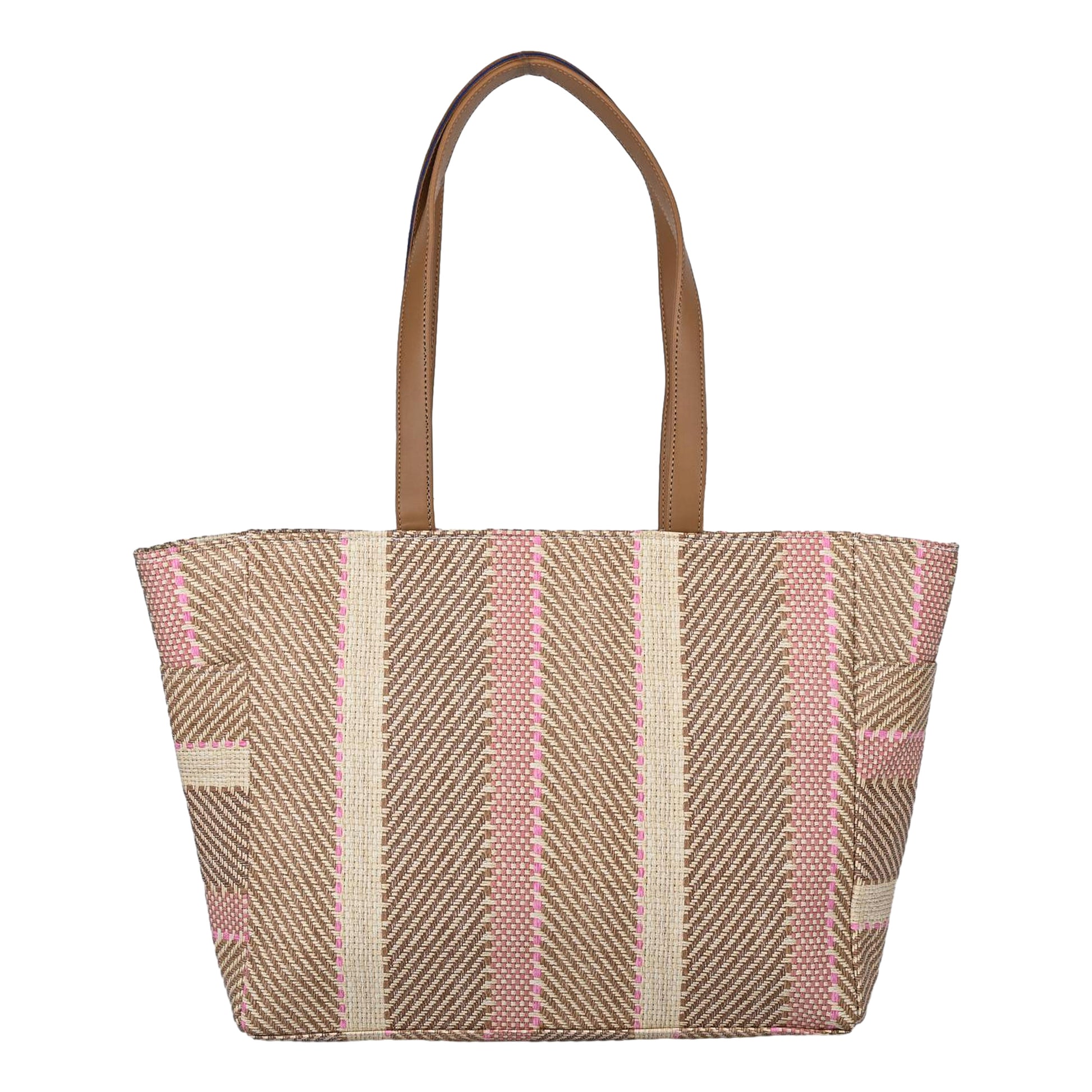 ENSAC Women’s Large Canvas Tote Handbag | Stylish Shoulder Bag with Multi-Pockets