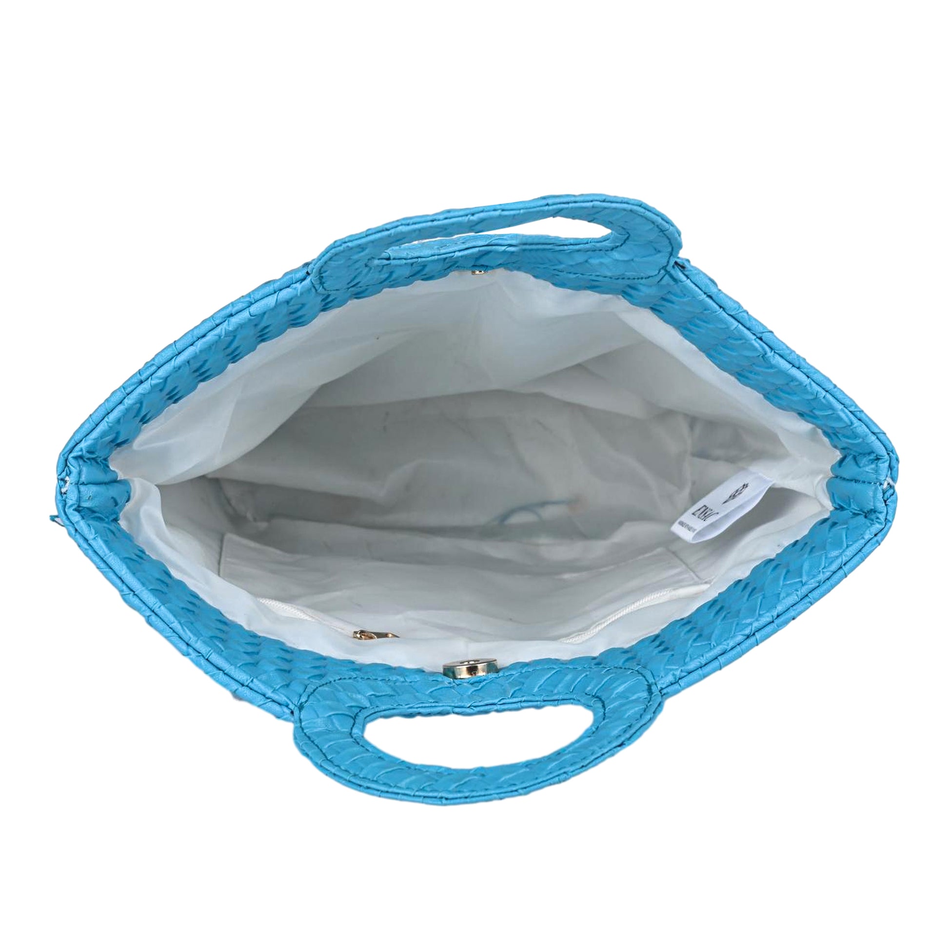 Ensac Basket Lunch Bag | Stylish Picnic Tote, Zipper, Pockets, Multipurpose Use