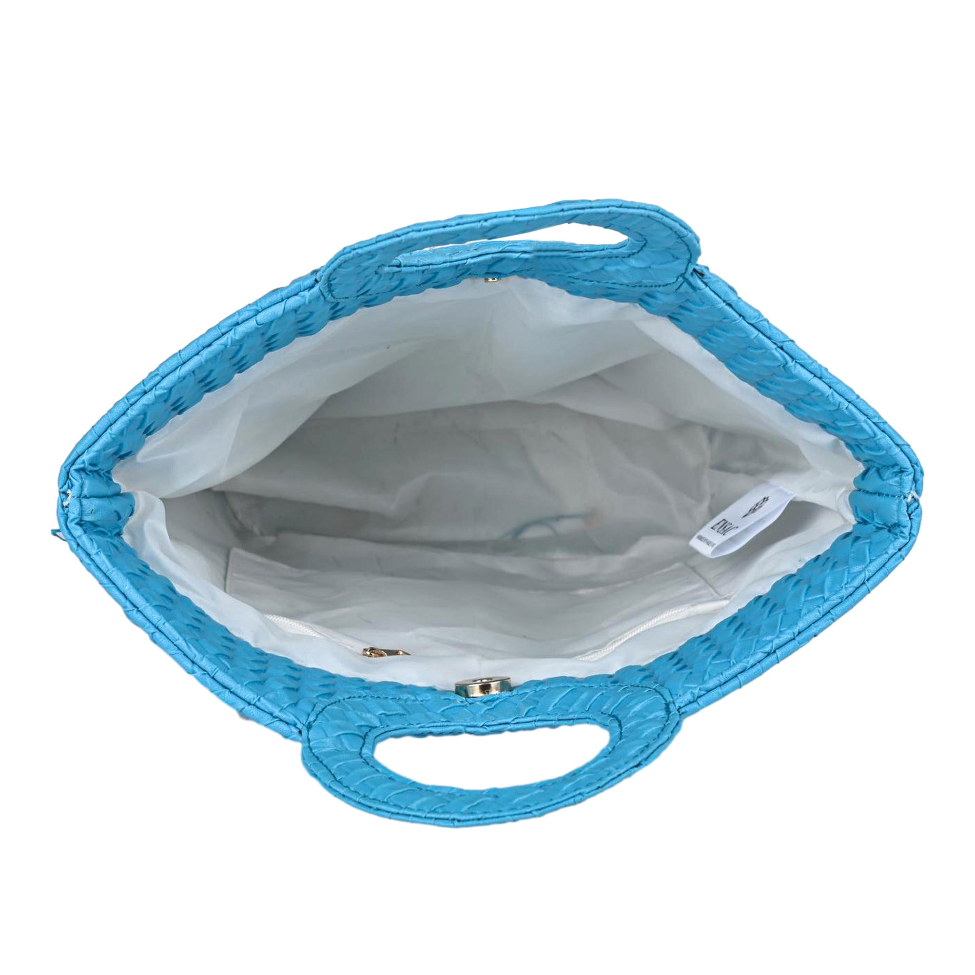 Ensac Basket Lunch Bag | Stylish Picnic Tote, Zipper, Pockets, Multipurpose Use