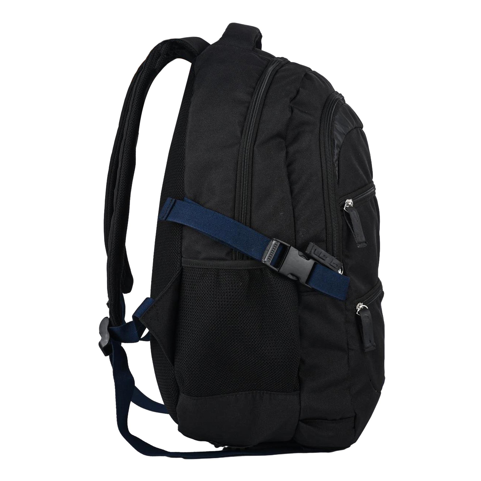 ULTRA Black Everyday Backpack with Blue Accents for Men