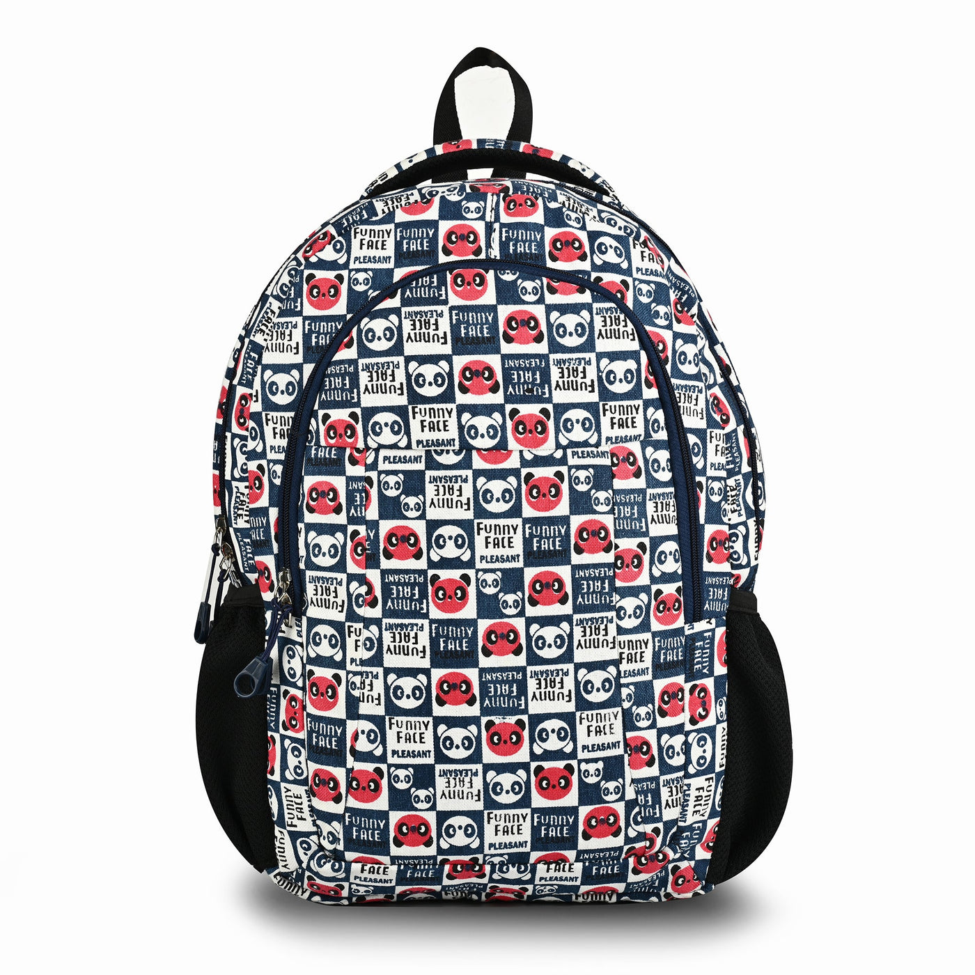 Printed Backpack with Front Pocket | School College Bag ensacworld