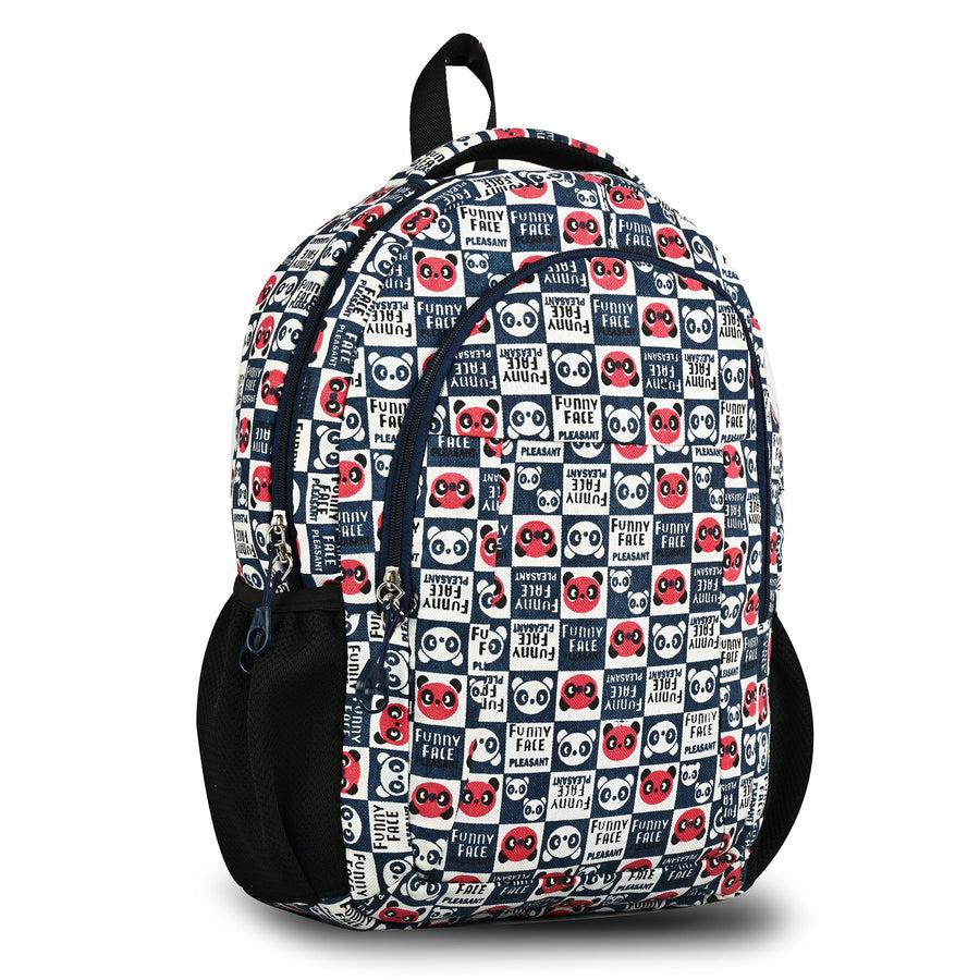 Printed Backpack with Front Pocket | School College Bag ensacworld