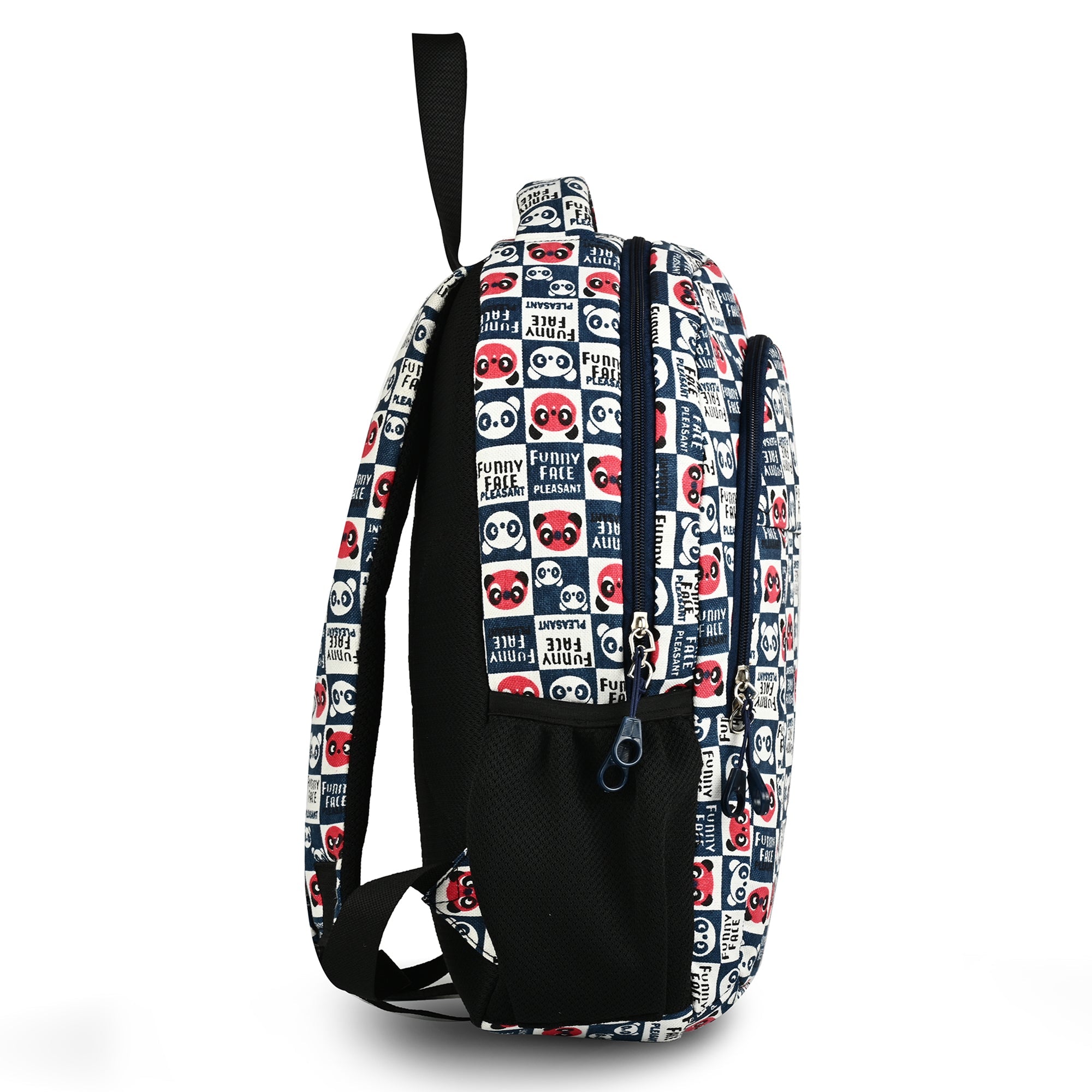 Printed Backpack with Front Pocket | School College Bag ensacworld