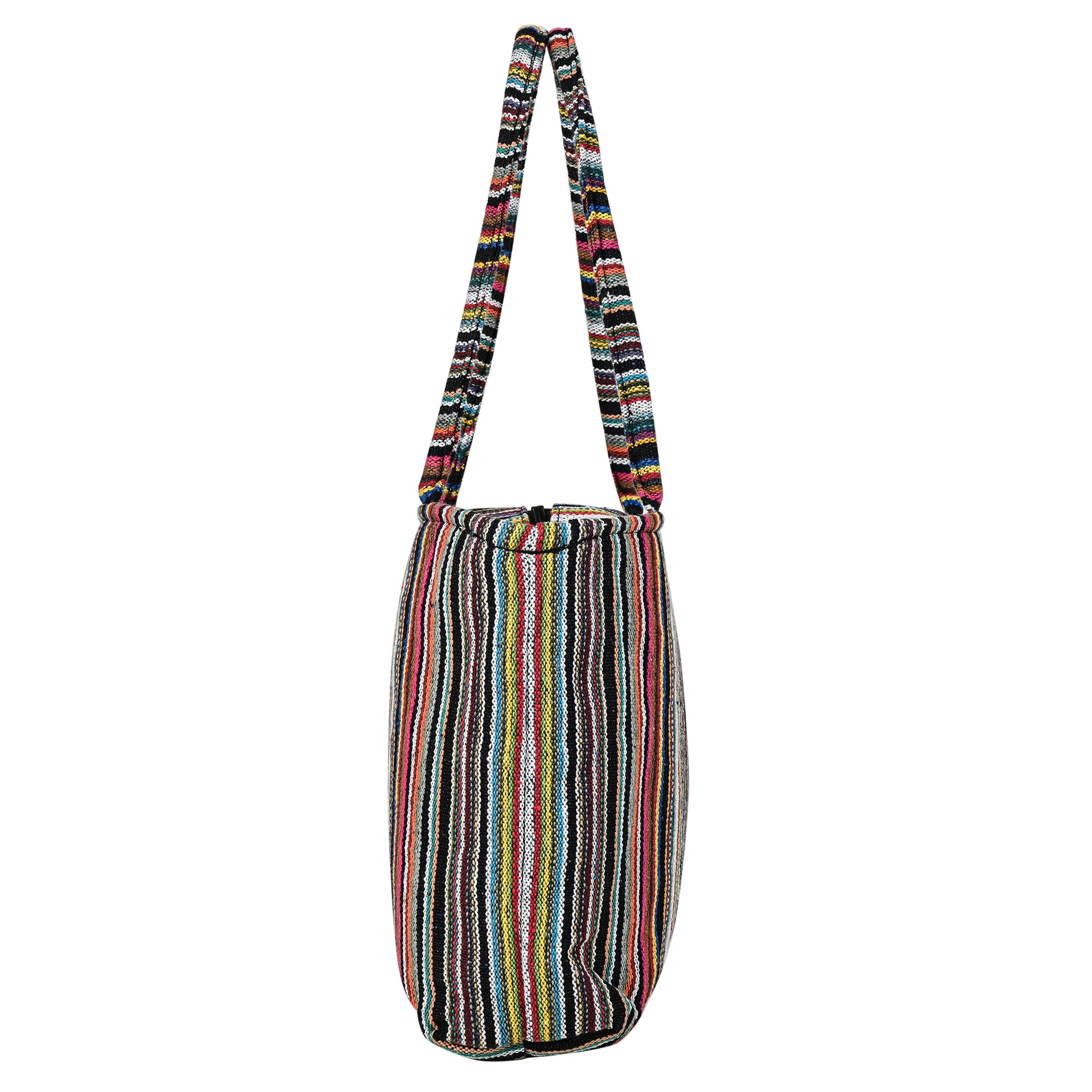 Ensac Women’s Tote Bag | Fringe Style, Lightweight Feel & Must-Have Travel Pick TOTE-MULTISTRIPE-SMALL