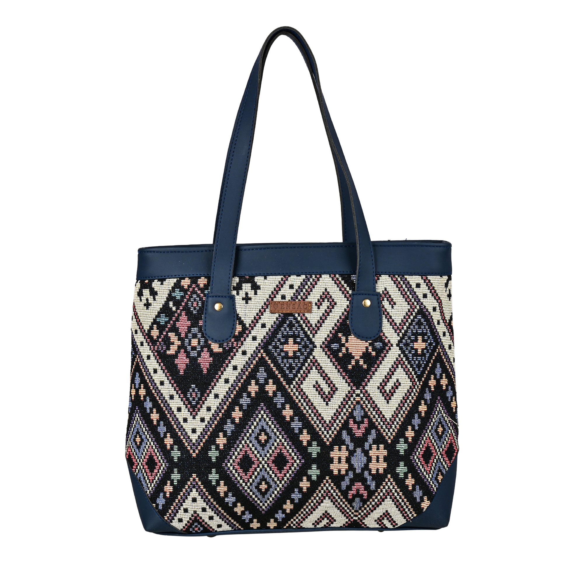 ENSAC Women Blue Tote
