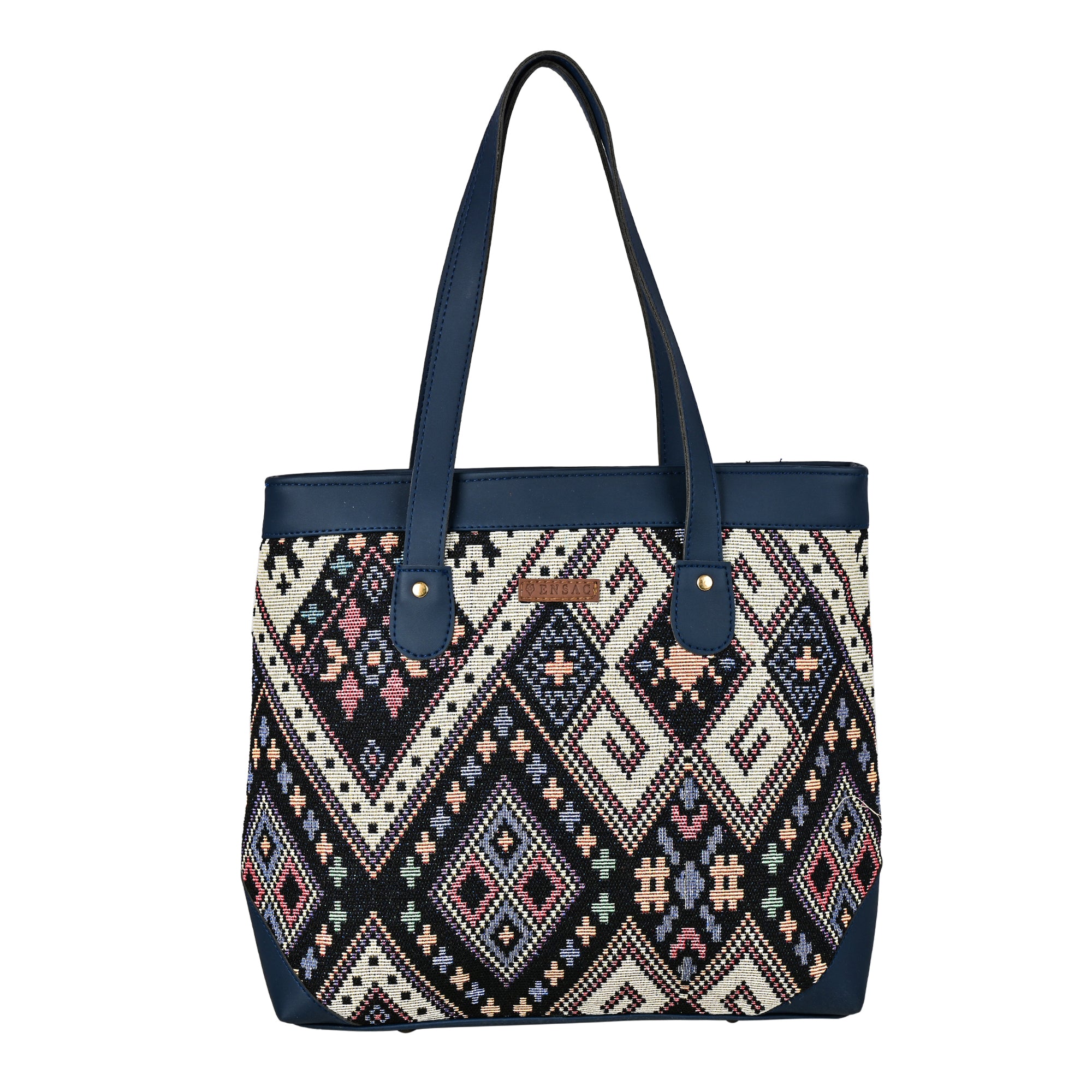 ENSAC Women Blue Tote