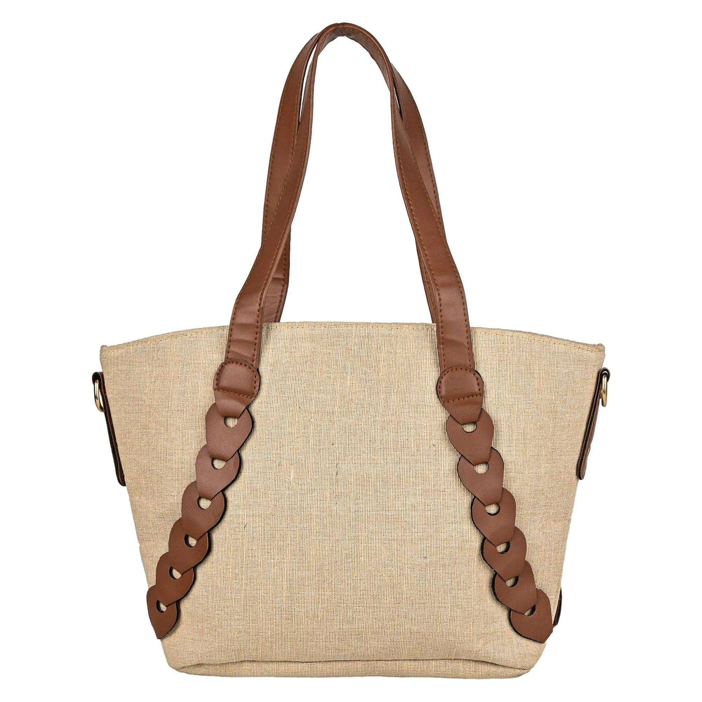 ENSAC Women Beige Handbag