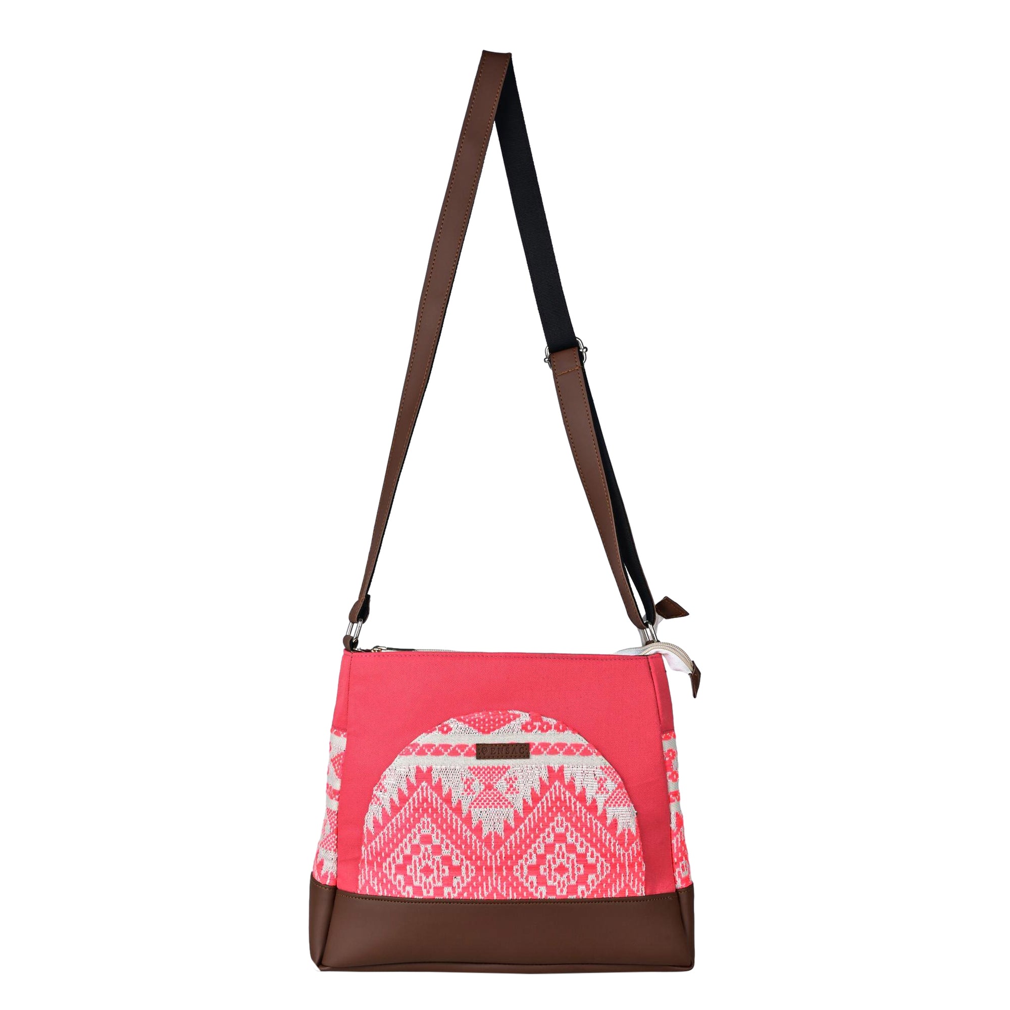 Pink Sling Bag Women's Premium Cotton