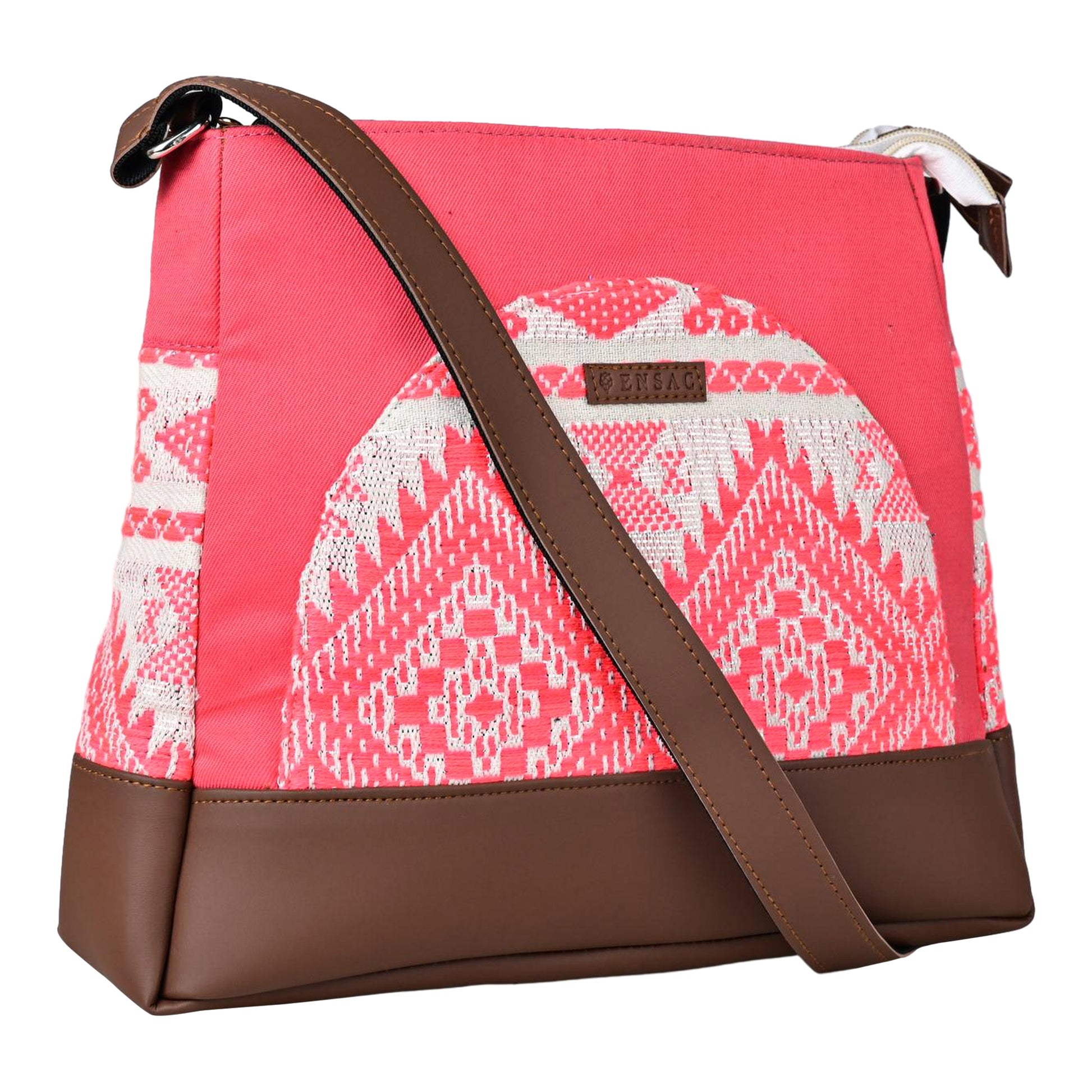 Pink Sling Bag Women's Premium Cotton