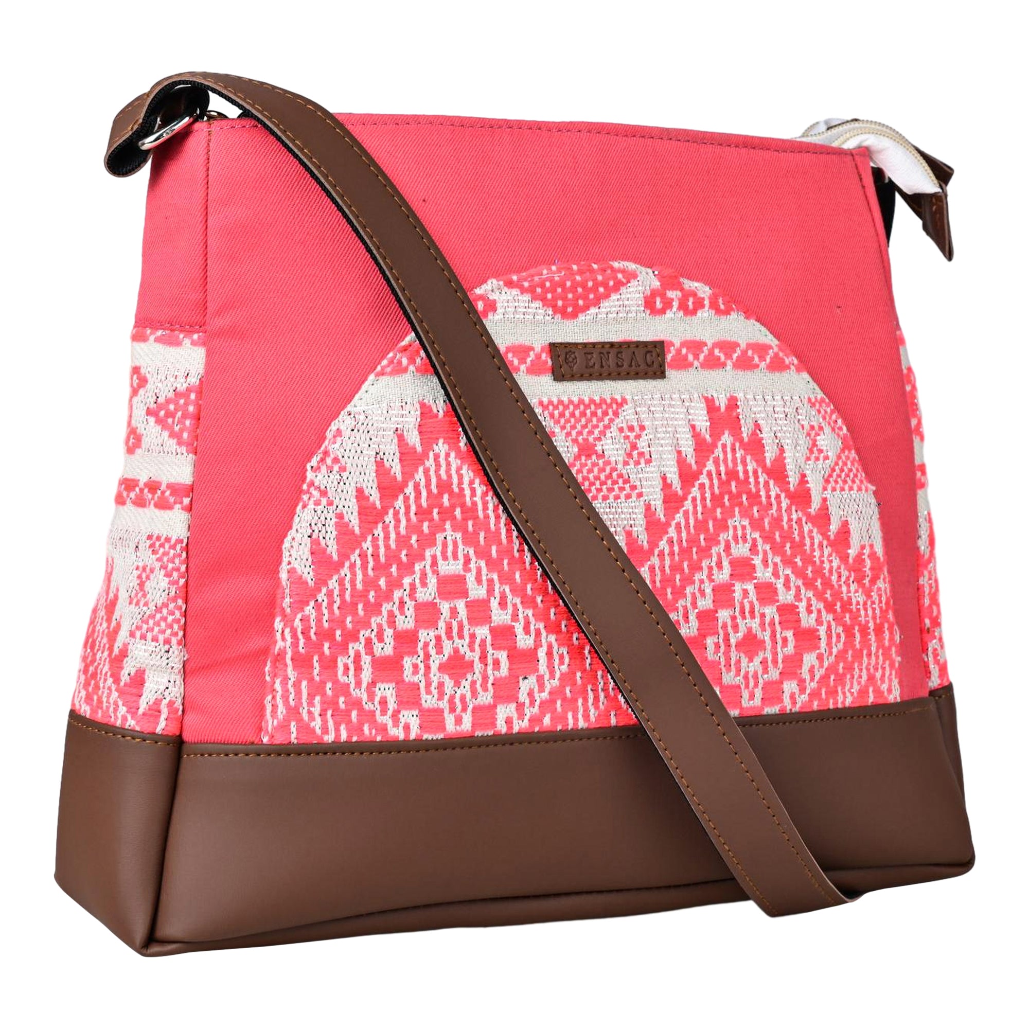 Pink Sling Bag Women's Premium Cotton