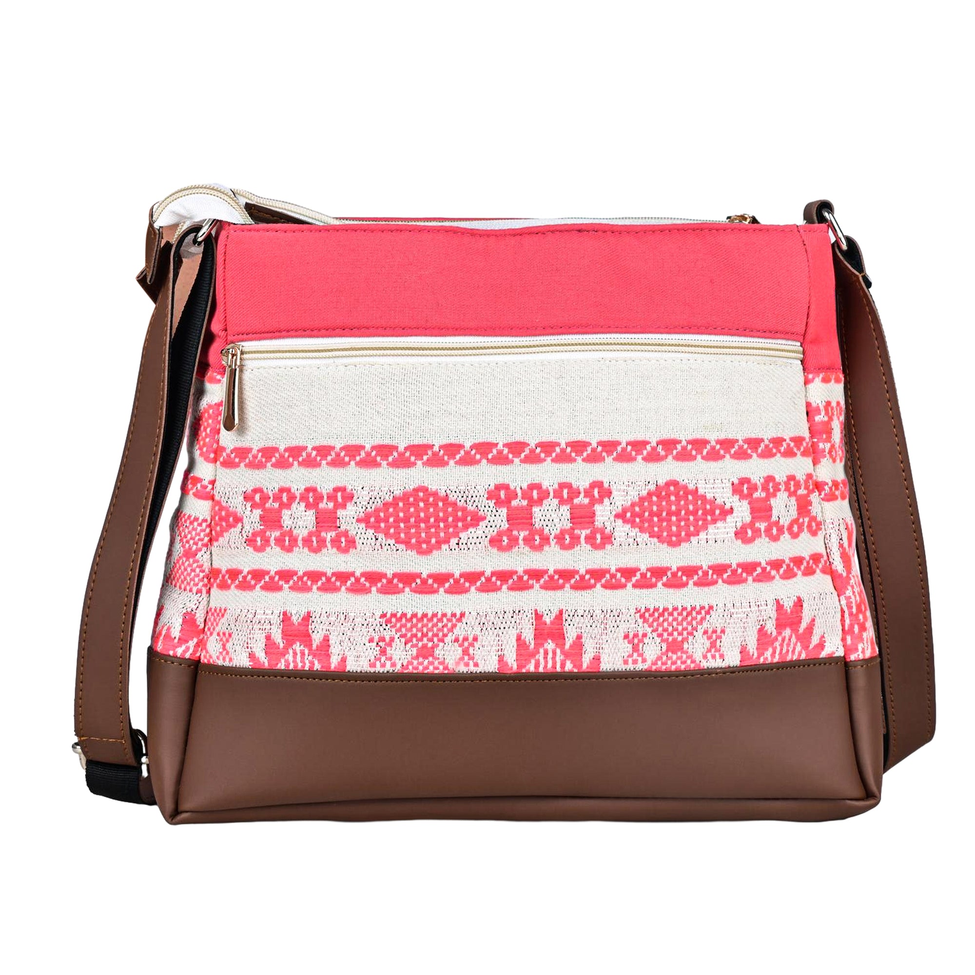 Pink Sling Bag Women's Premium Cotton