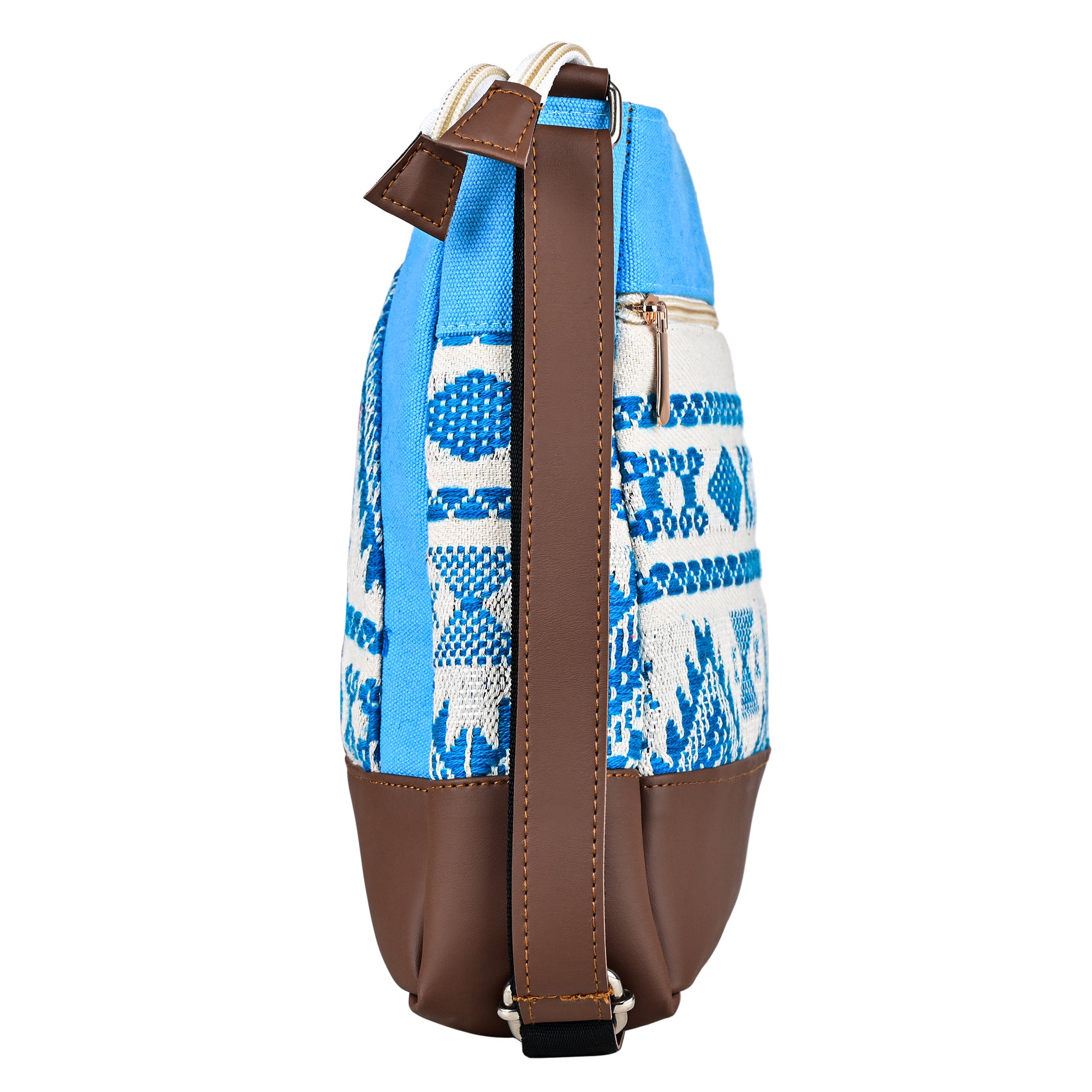 Blue Sling Bag Women's Premium Cotton