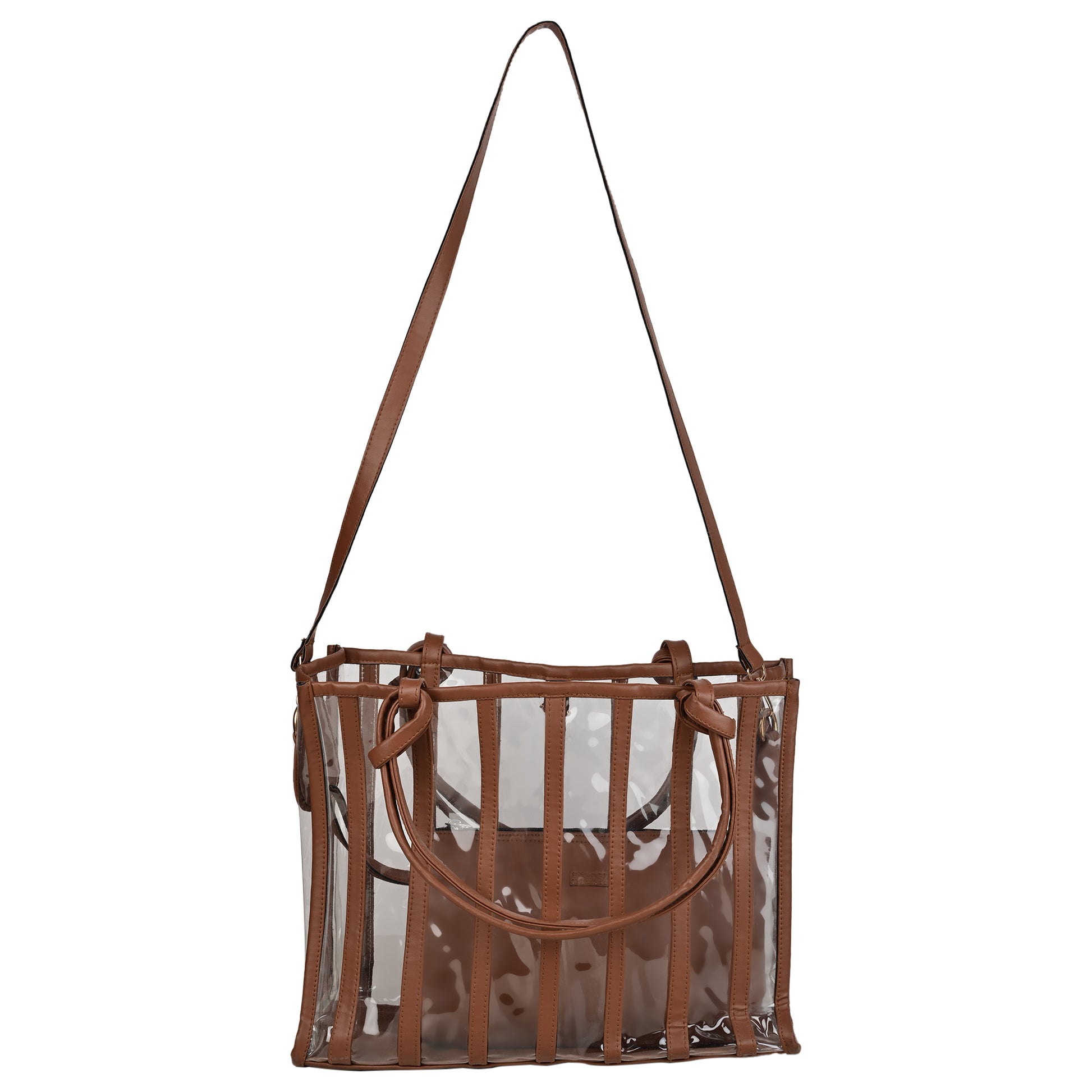 ENSAC Women Brown Handbag