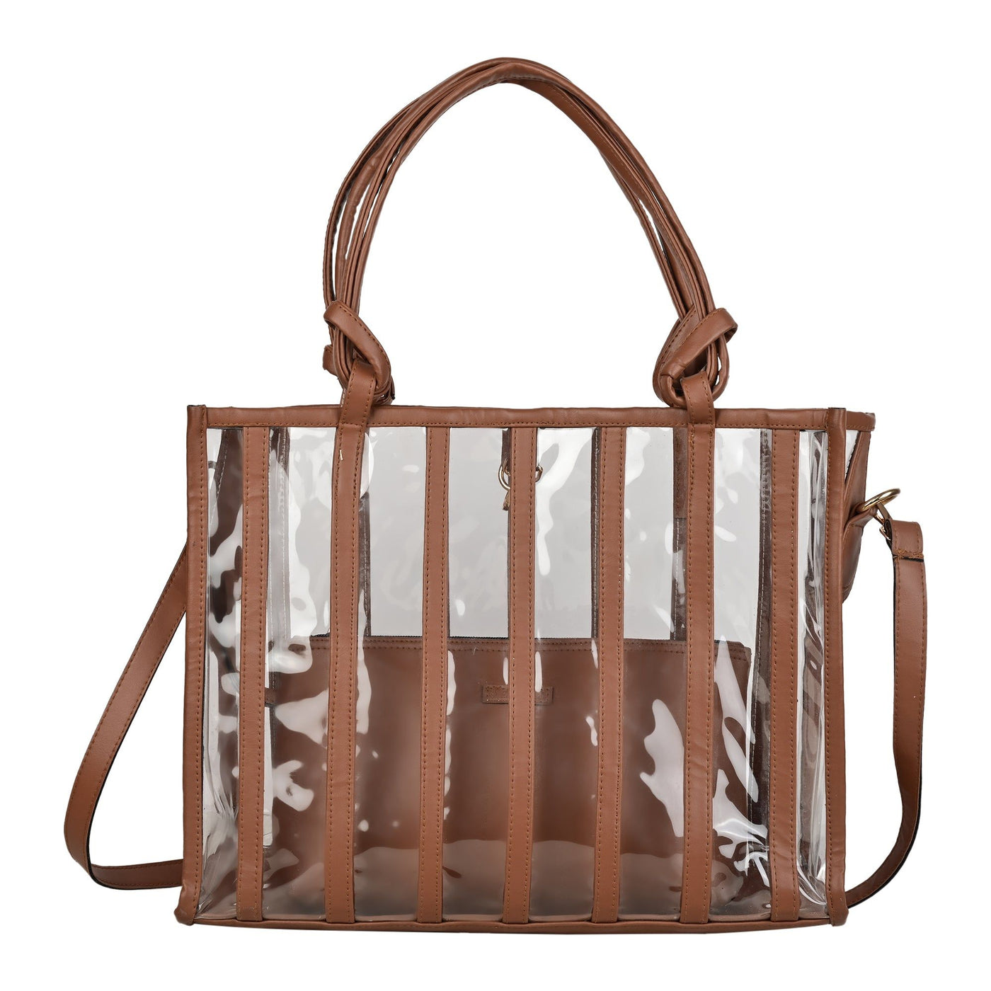 ENSAC Women Brown Handbag