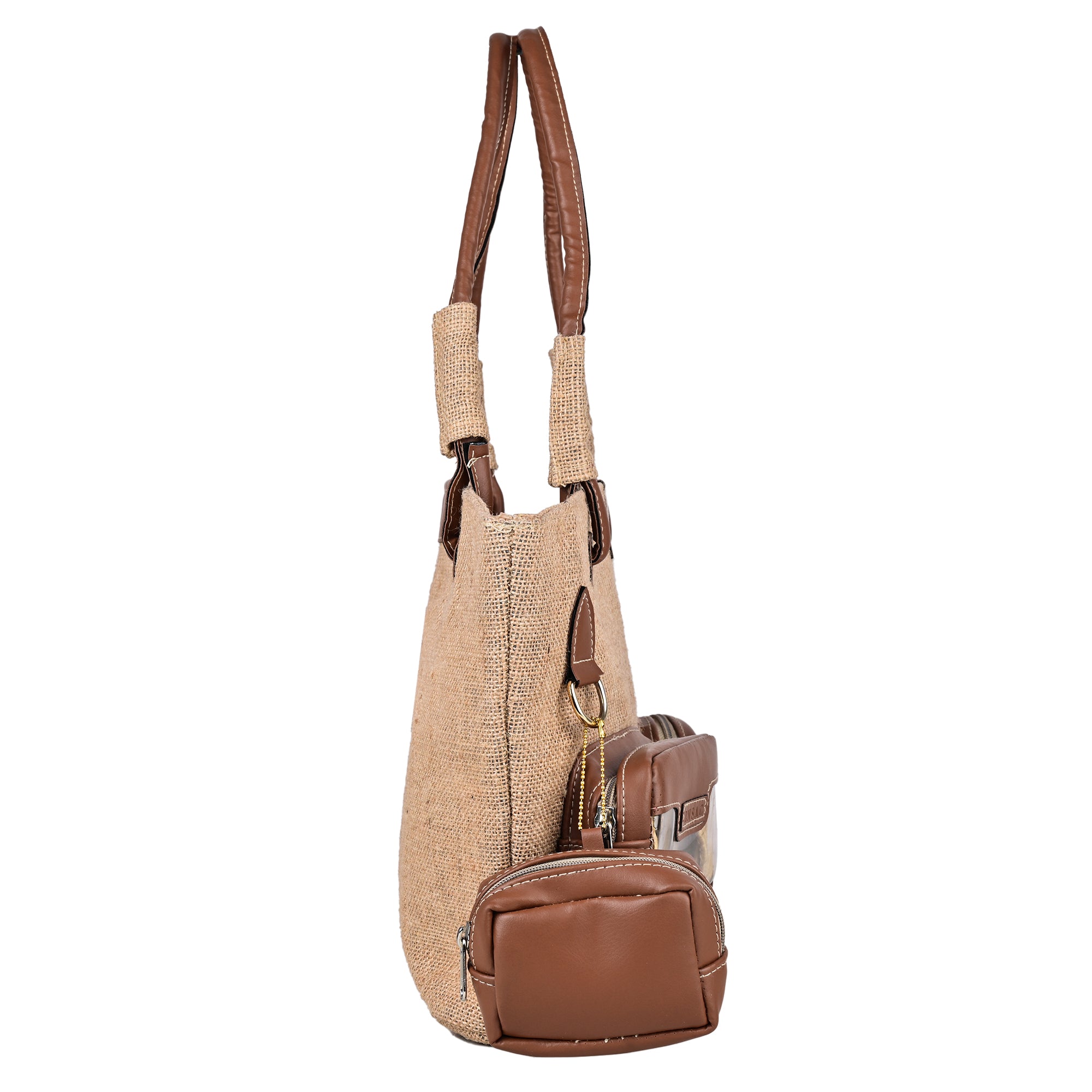 ENSAC Women Brown Handbag