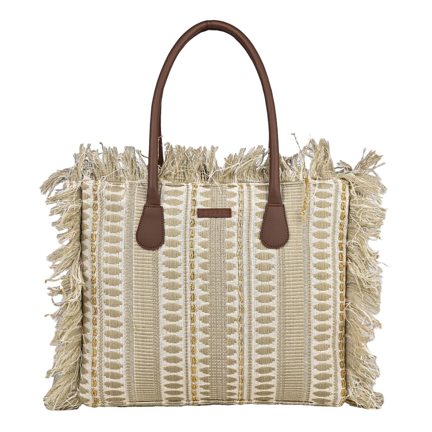 Ensac Women’s Premium Jacquard Fabric Bag | Easy to Carry & Everyday Use TOTE-BAG