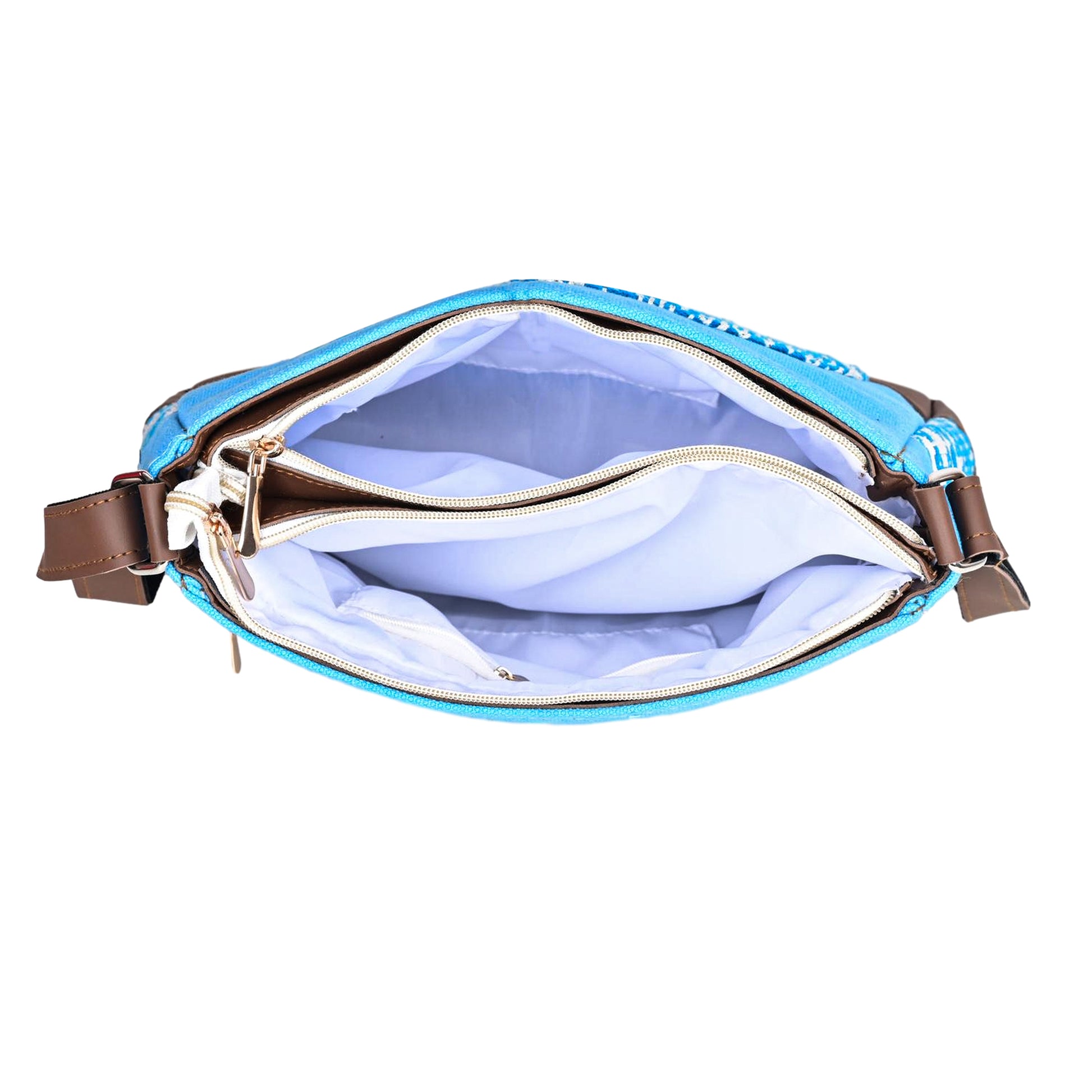 Blue Sling Bag Women's Premium Cotton