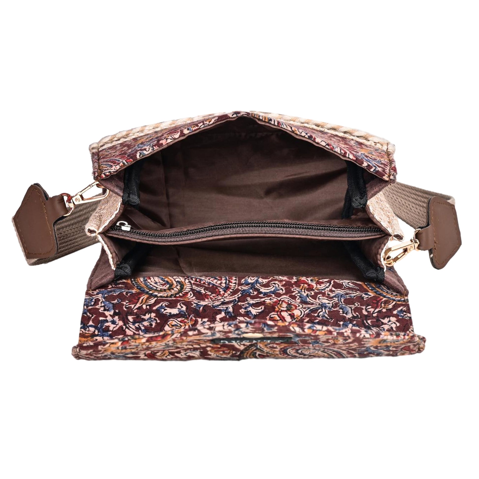 Maroon Sling Bag Women's Premium Cotton