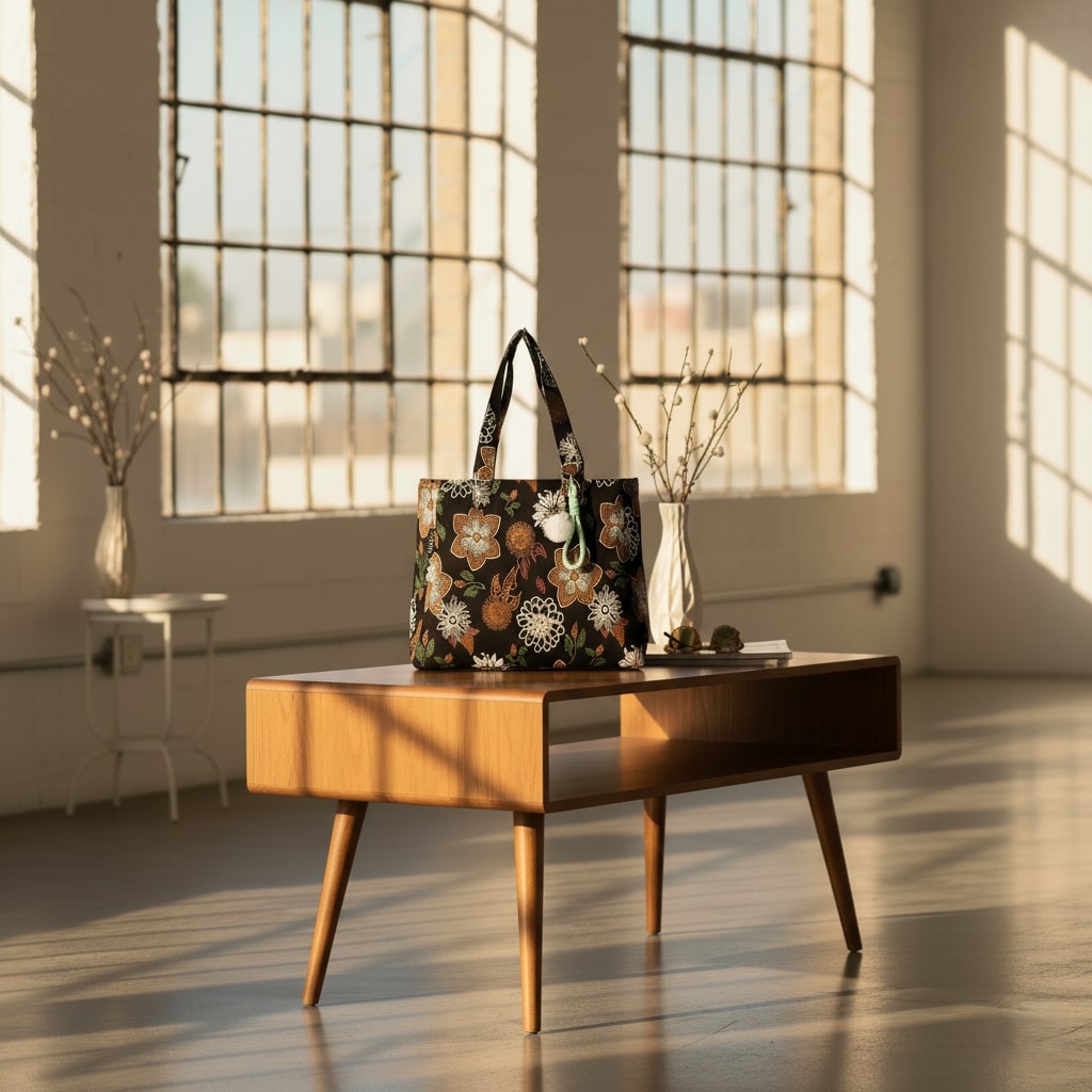 ENSAC KalaFool Canvas Tote Bag – Premium, Spacious & Trendy Everyday Tote