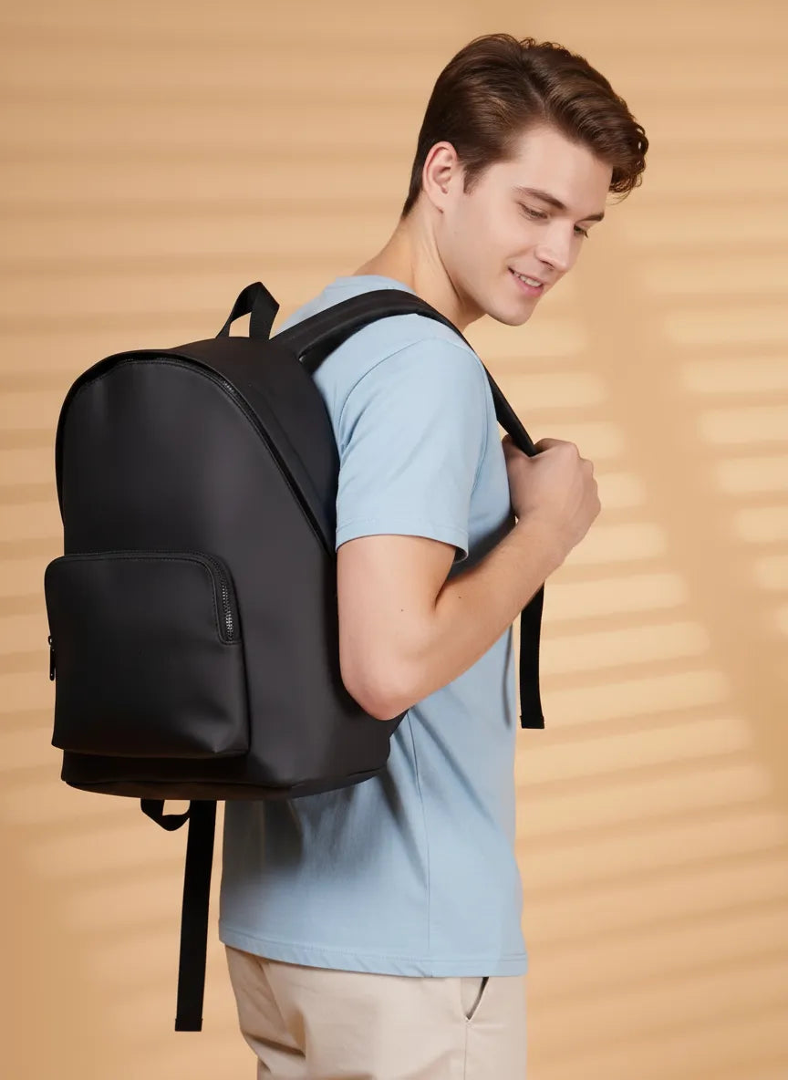 BEAST Minimalist Black Everyday Backpack for Men