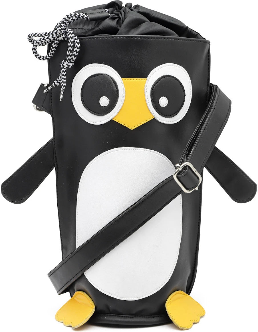 ENSAC Adorable Penguin Face Bag for Kids| Stylish Cartoon & Fun 3D Look