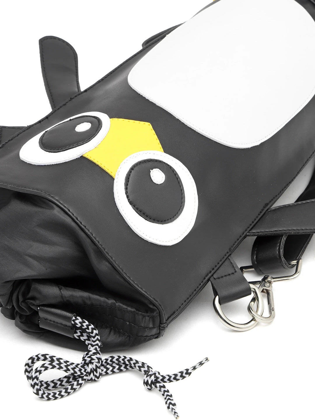 ENSAC Adorable Penguin Face Bag for Kids| Stylish Cartoon & Fun 3D Look