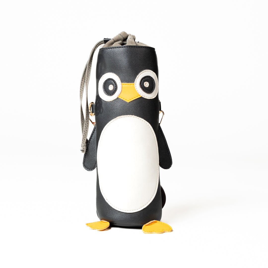 ENSAC Adorable Penguin Face Bag for Kids| Stylish Cartoon & Fun 3D Look