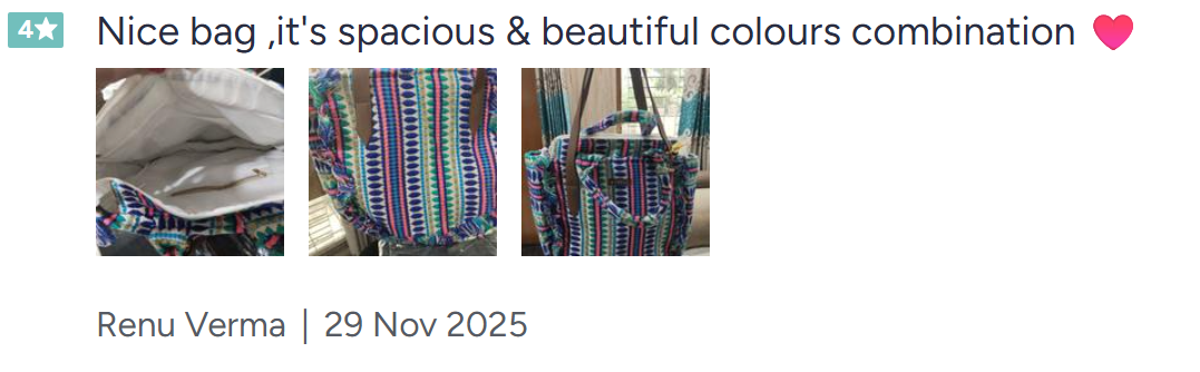 Customer review