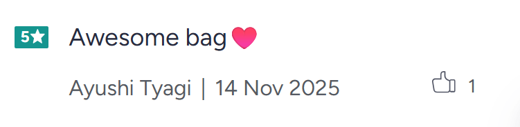 Customer review