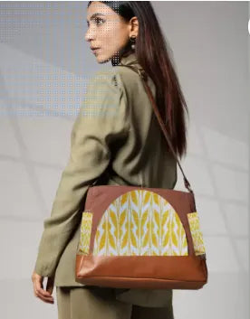 Yellow Sling Bag Women's Premium Cotton
