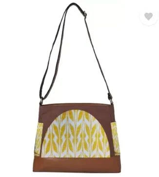 Yellow Sling Bag Women's Premium Cotton
