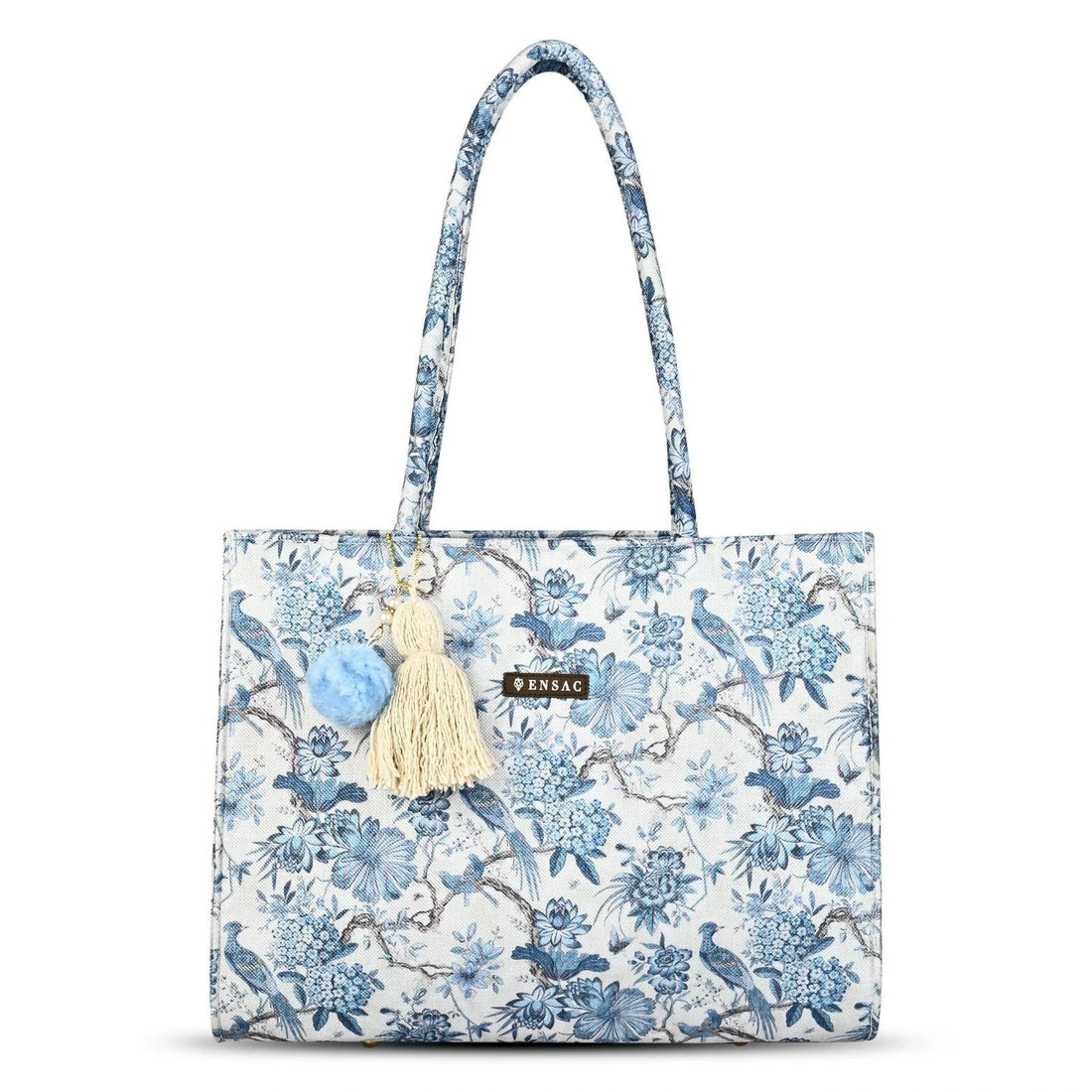 ENSAC  Printed Jute Tote Bag – Small ensacworld