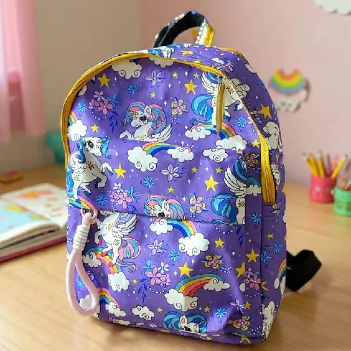 ENSAC Backpack Kid – Cute School Bags for Boys & Girls | Lightweight Polyester Laptop Backpacks