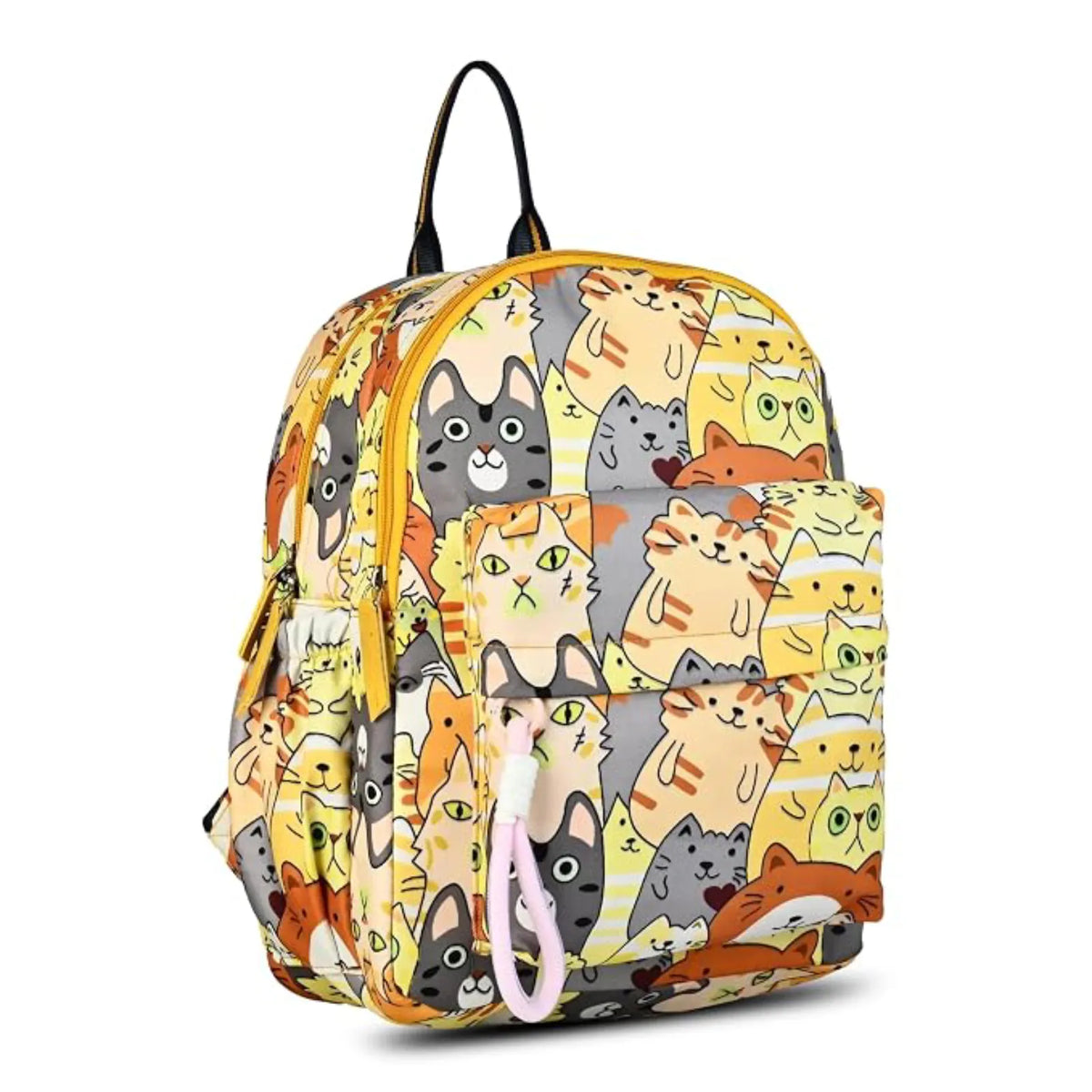 ENSAC Aesthetic Backpacks for College Girl & kids – Jute-Polyester Canvas & Corduroy Laptop Backpack