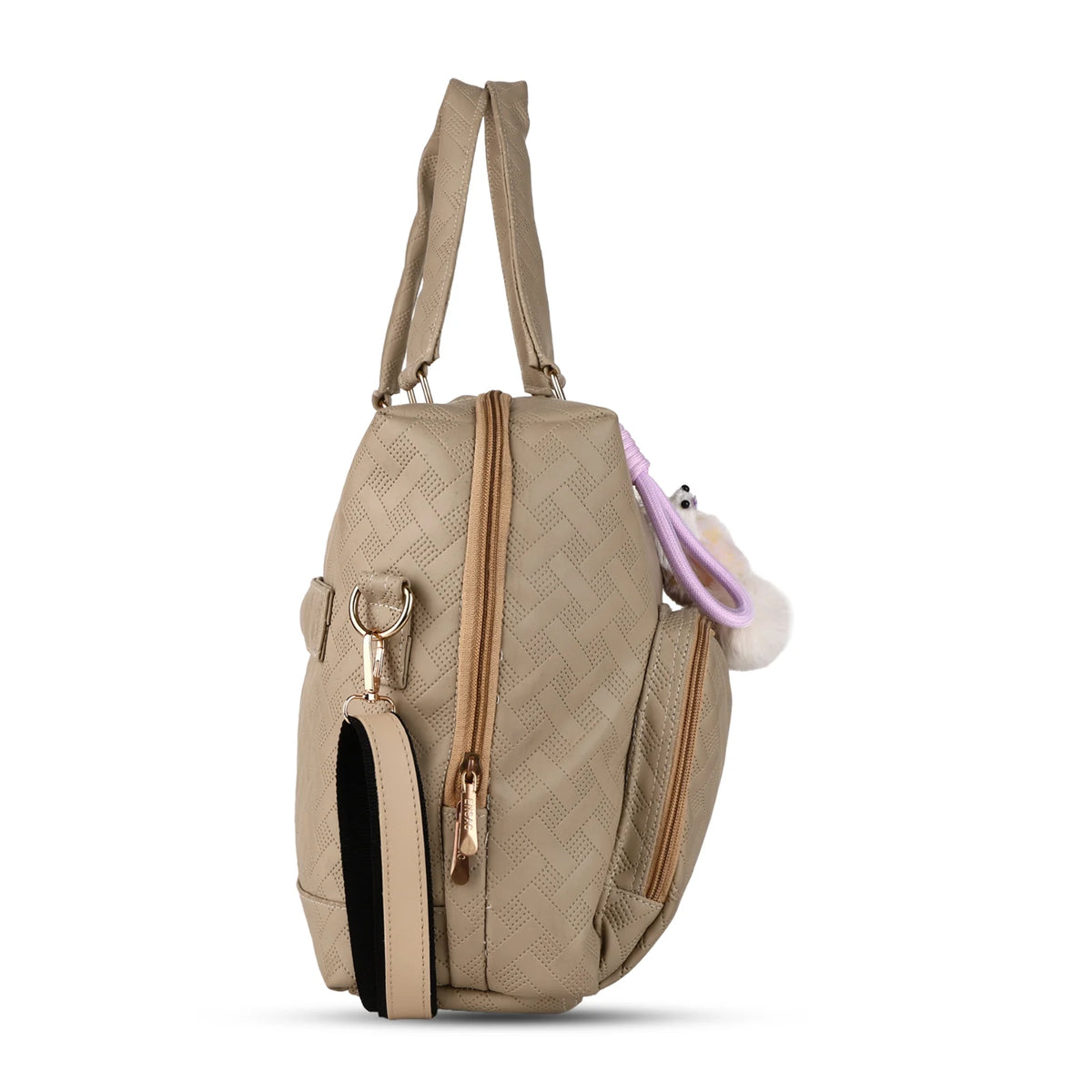 ENSAC Quilted Laptop Bag for Women – Vegan Leather Office & Work Tote