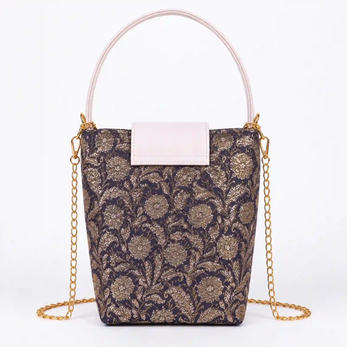 ENSAC Eternal Love Sling Bag | Silk Festive Top Handle Chain Handbag for Women