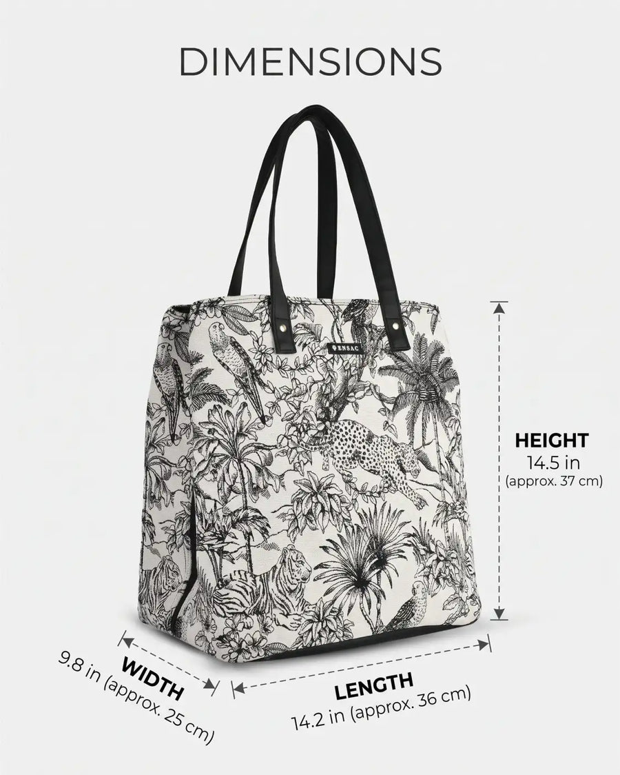 A Spacious Tote for Shopping, College and Daily Use 